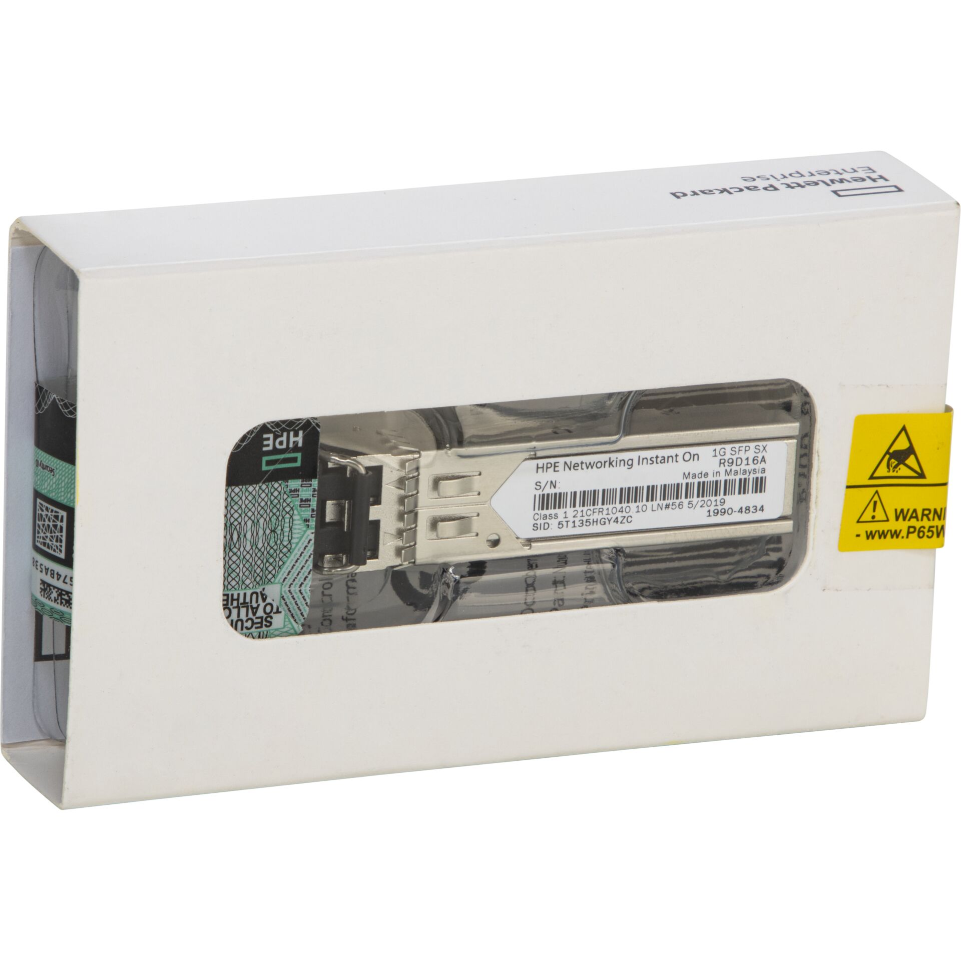 SFP-Modul, Faser Modul, HPE SFP, Netzwerkbauteil, Konnektivität