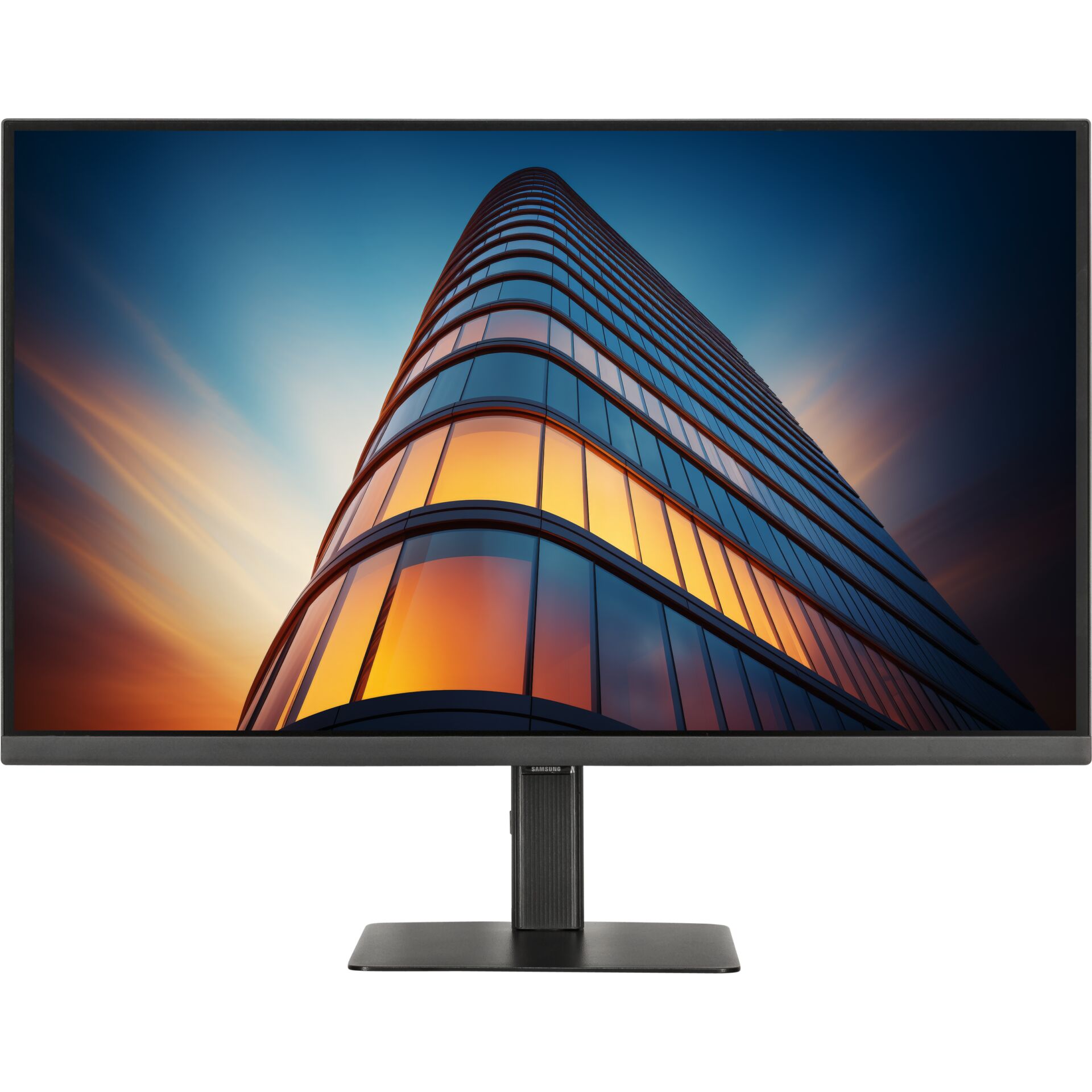 monitor, ultrawide, LED, curved, schwarz(es) stand