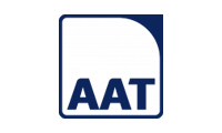 AAT-Logo, Logo, Marke, Emblem, Beschriftung