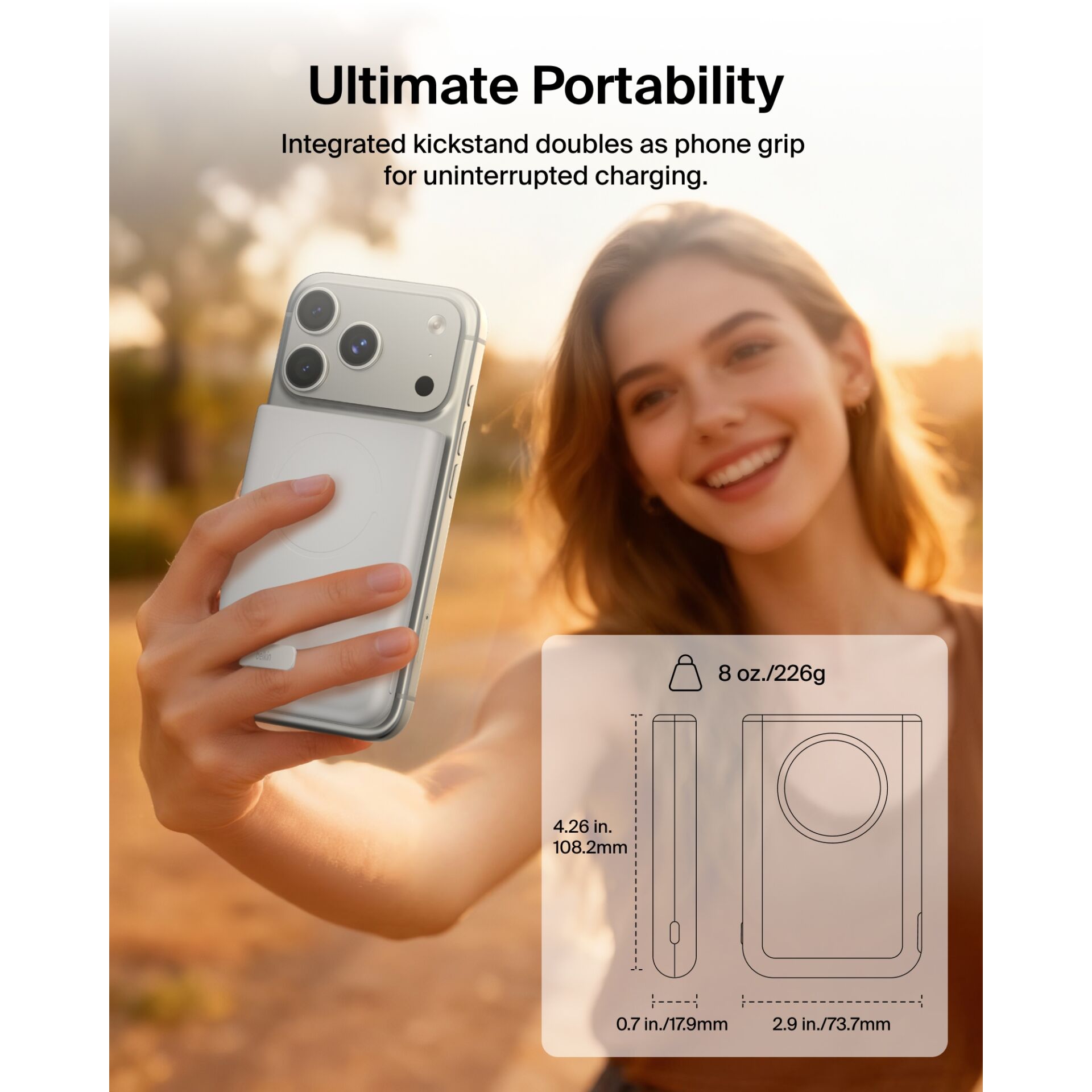 portabel, Telefon Griff, Standfuß, Schutzhülle, Halter