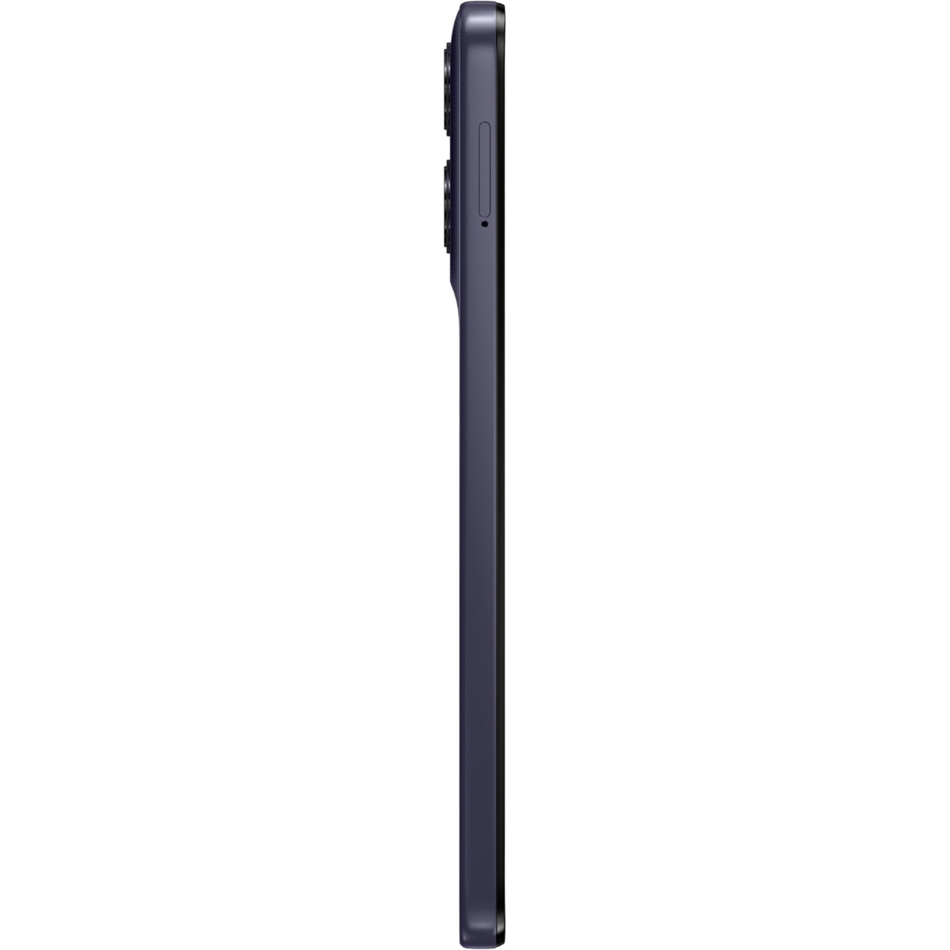 Smartphone, Schlankes Modell, Blau, Seitliche Tasten, Kamerabuckel