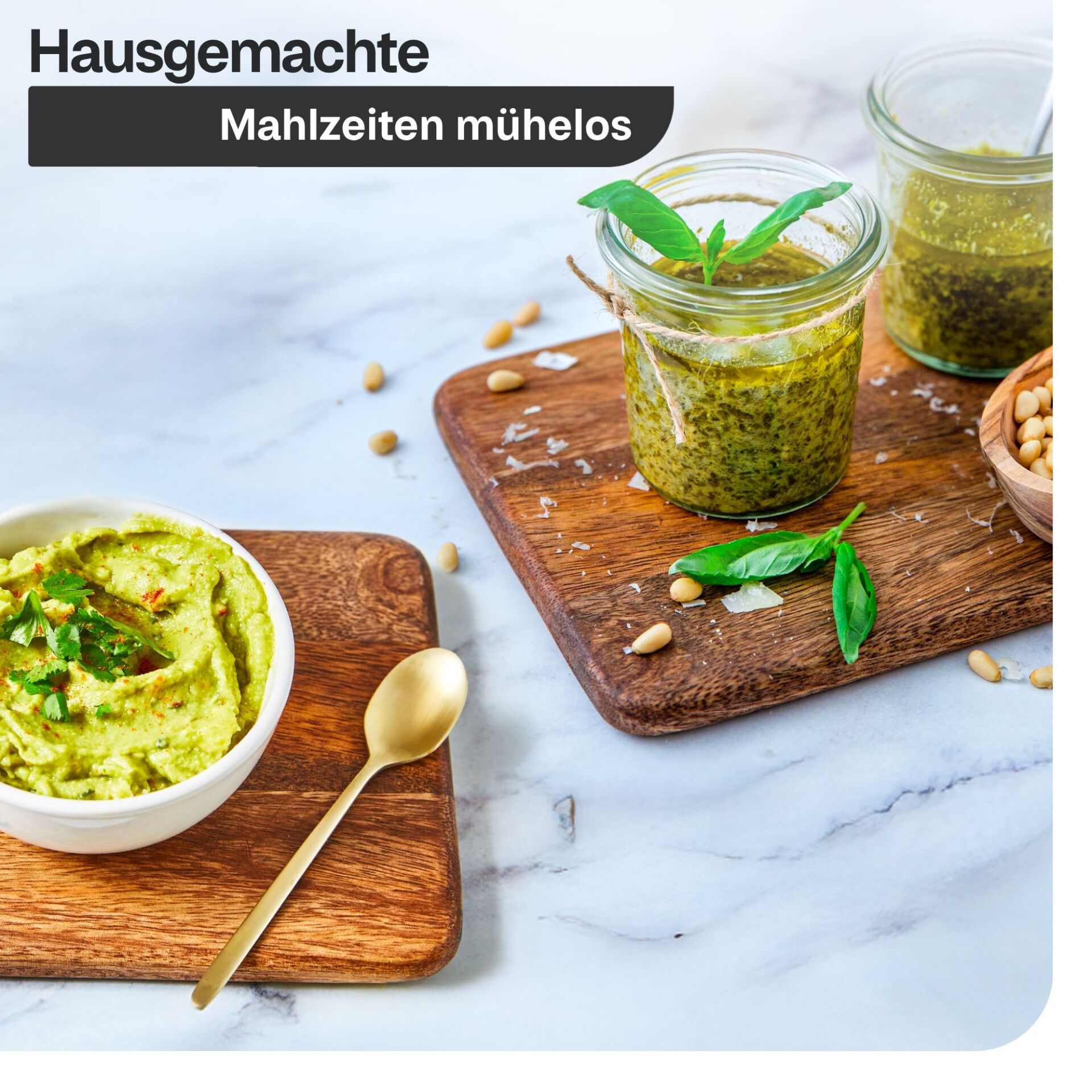 guacamole, avocado, pesto, gläser, köstlich