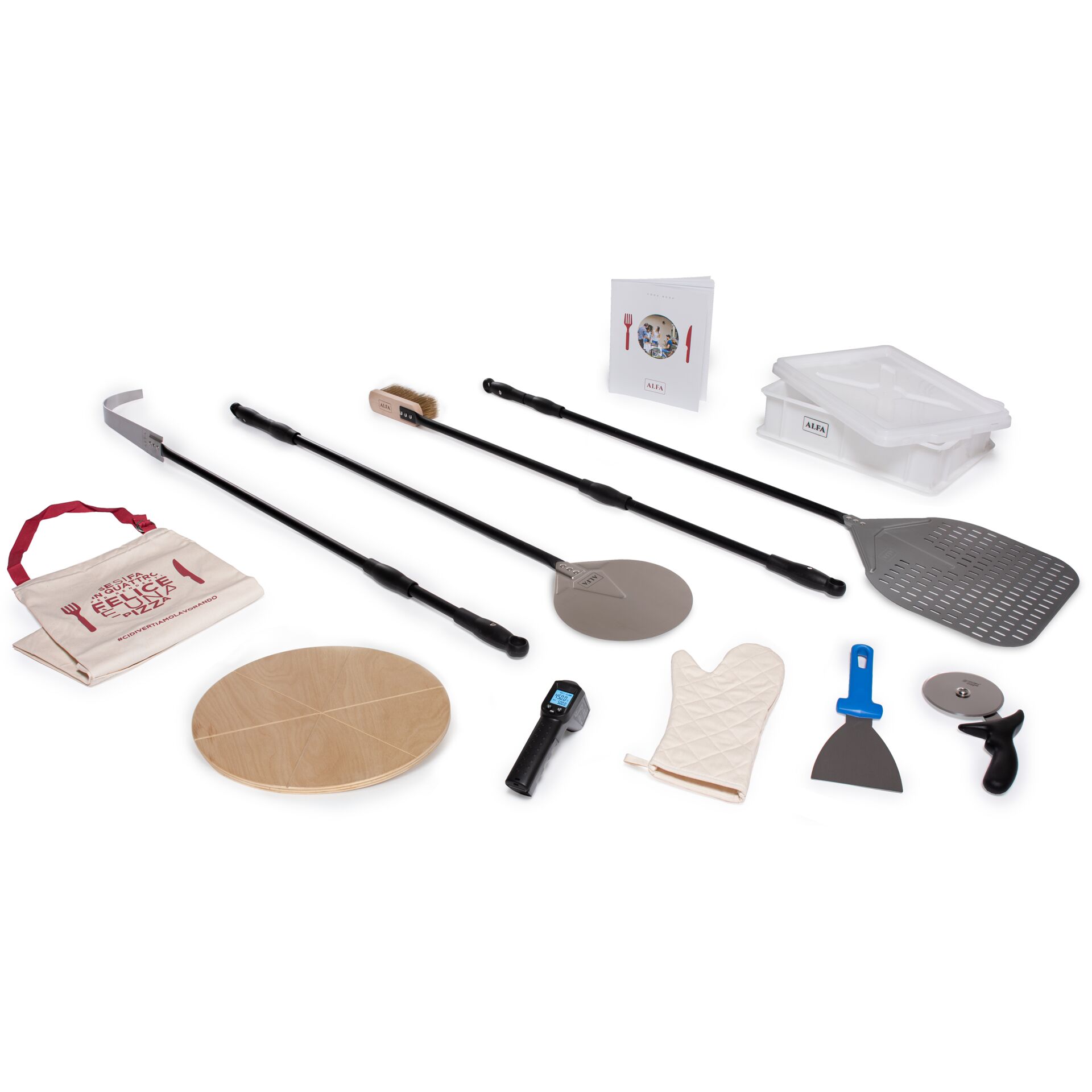 Alfa Forni Pizzaiolo-Set  12-teilig