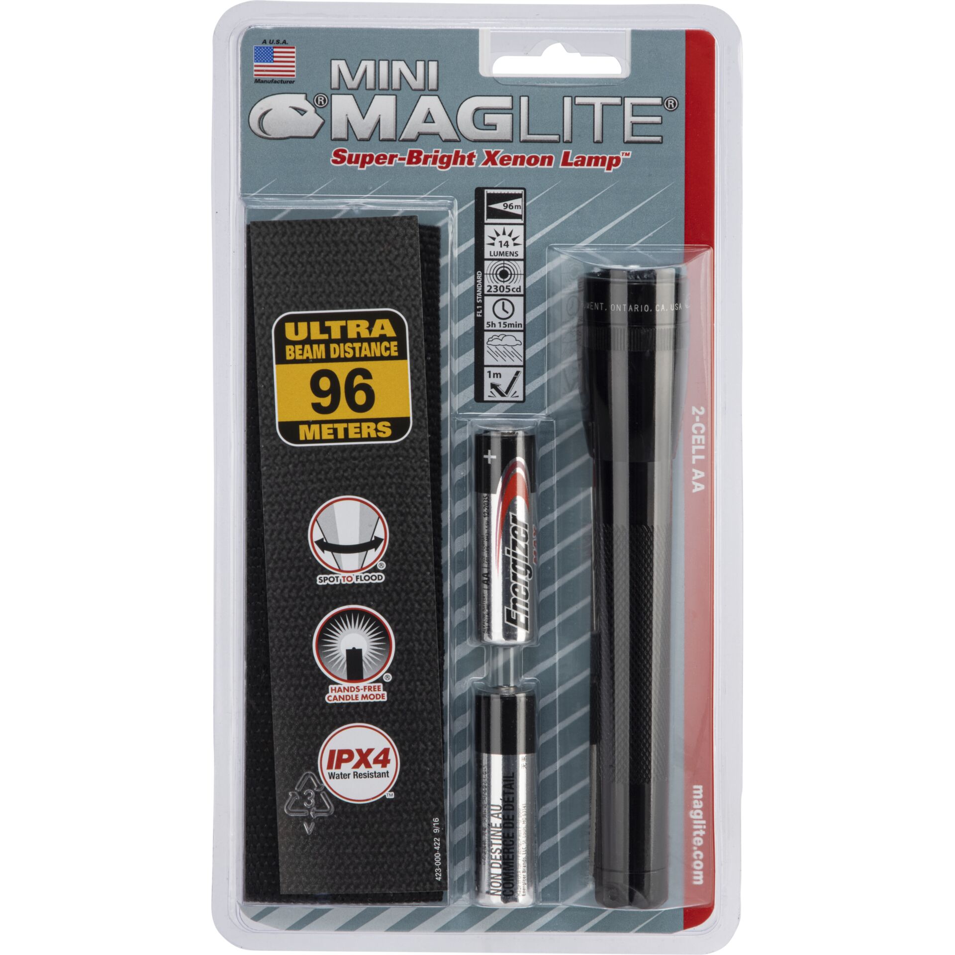 Maglite Mini AA  Taschenlampe schwarz