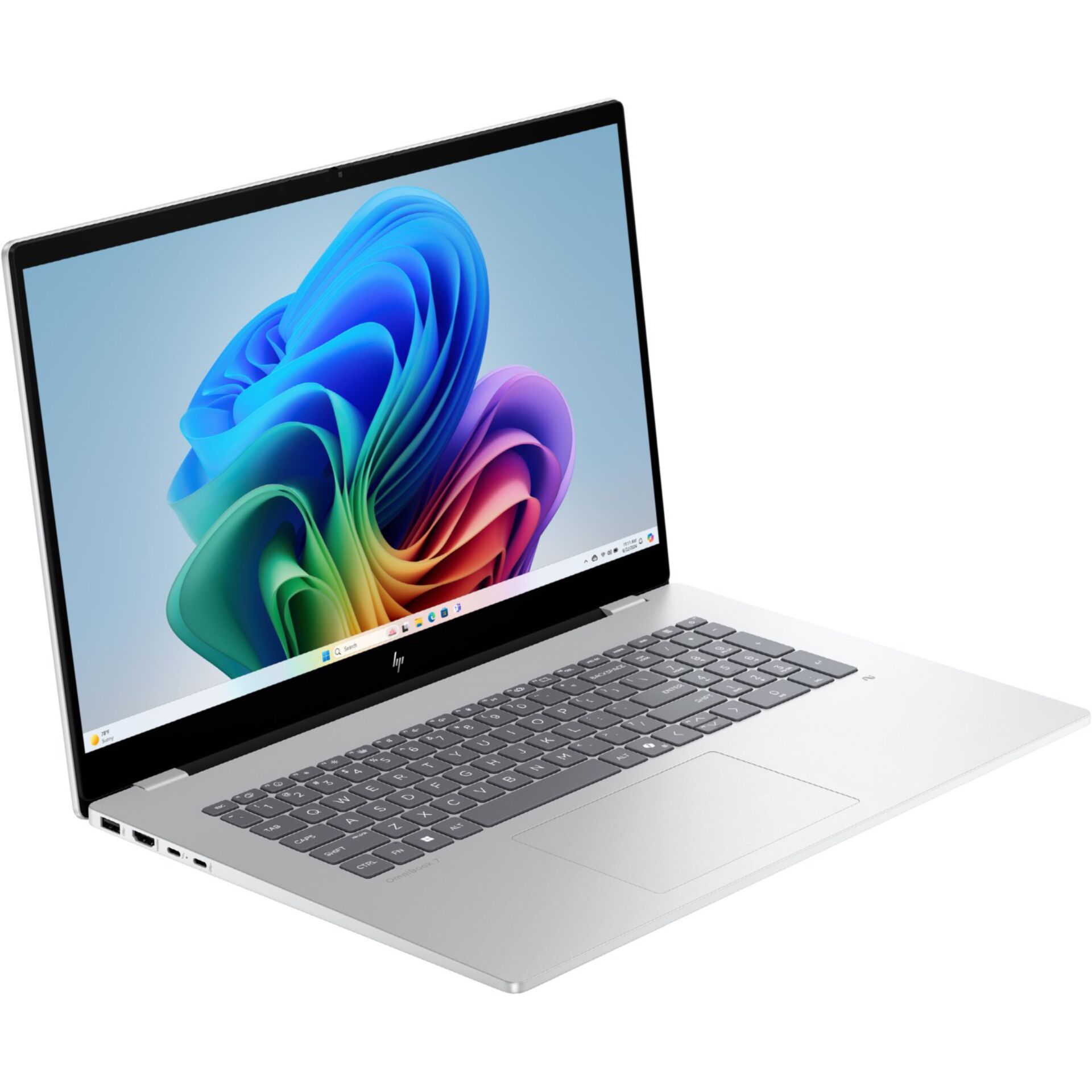 laptop, silber, Tastatur, Bildschirm, Ultrabook