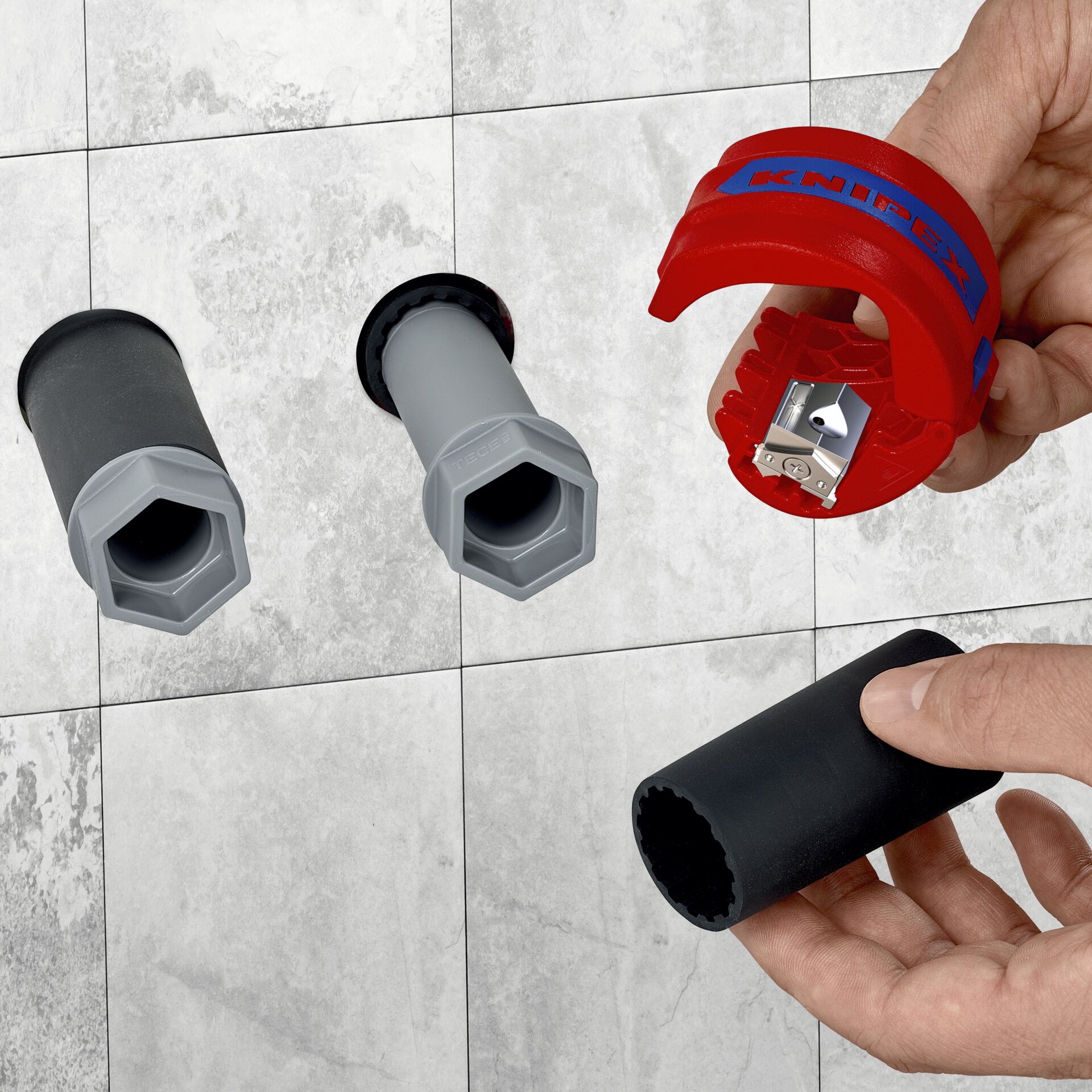 Person, Klempnerarbeiten