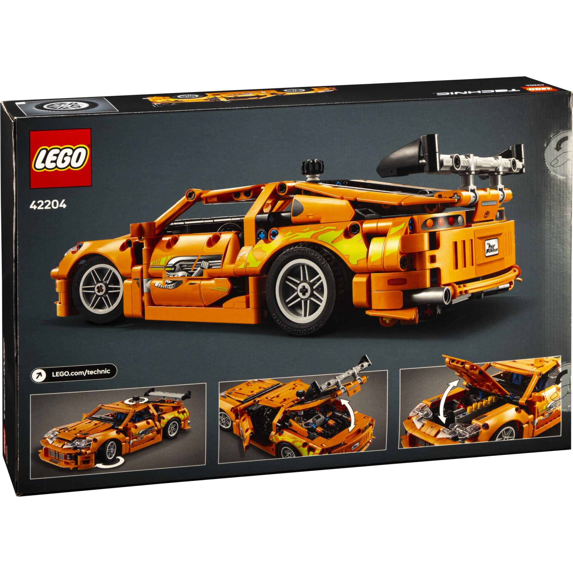 Lego, Technic, Orange, Sportwagen, Konstruktion