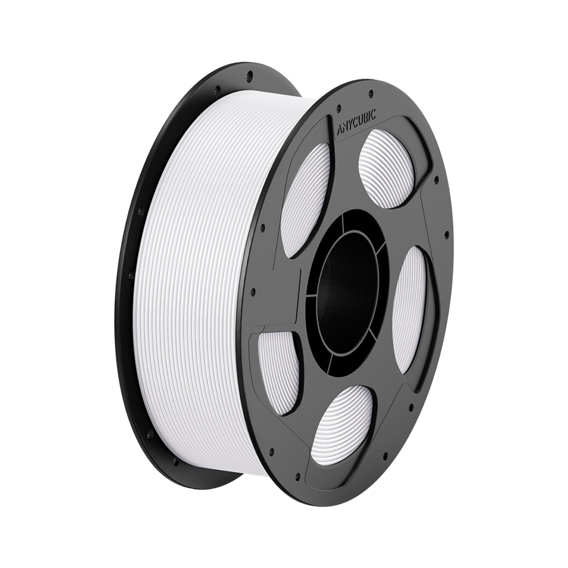 3D-Druck, Filament, PLA, weiße Filamentrolle, Spule