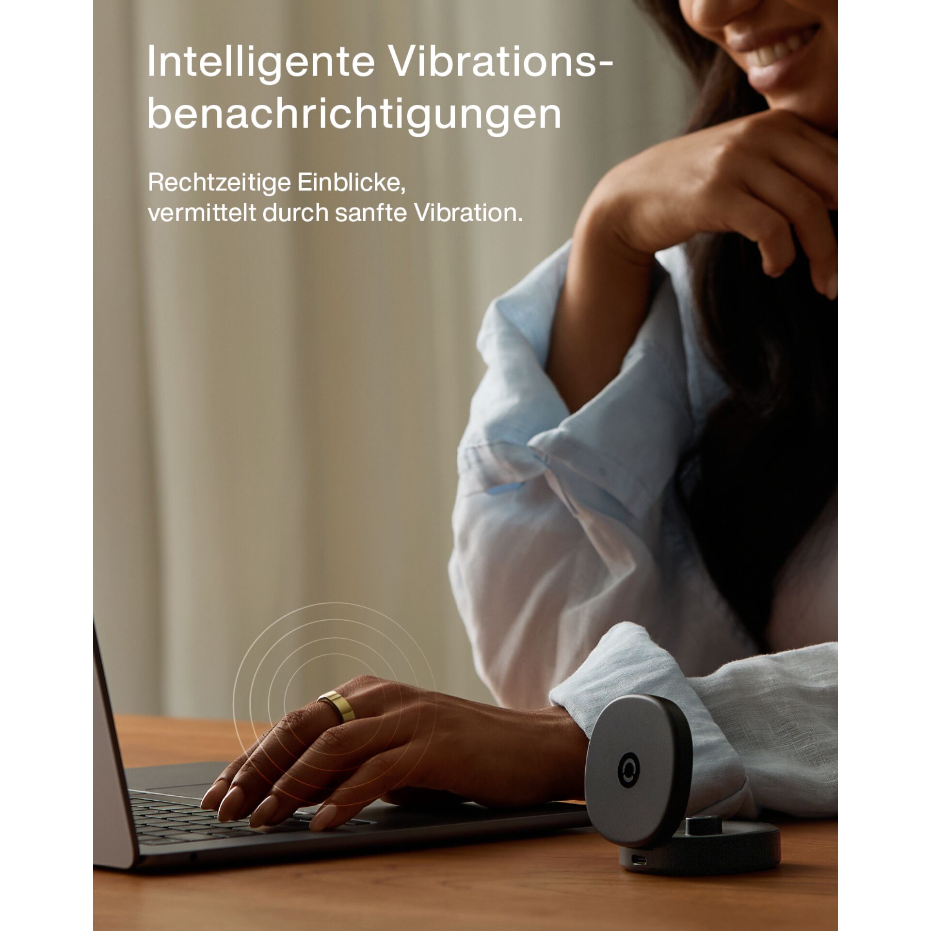Vibrationen, Smartphone, Laptop, Kreisring, Laptop-Accessory