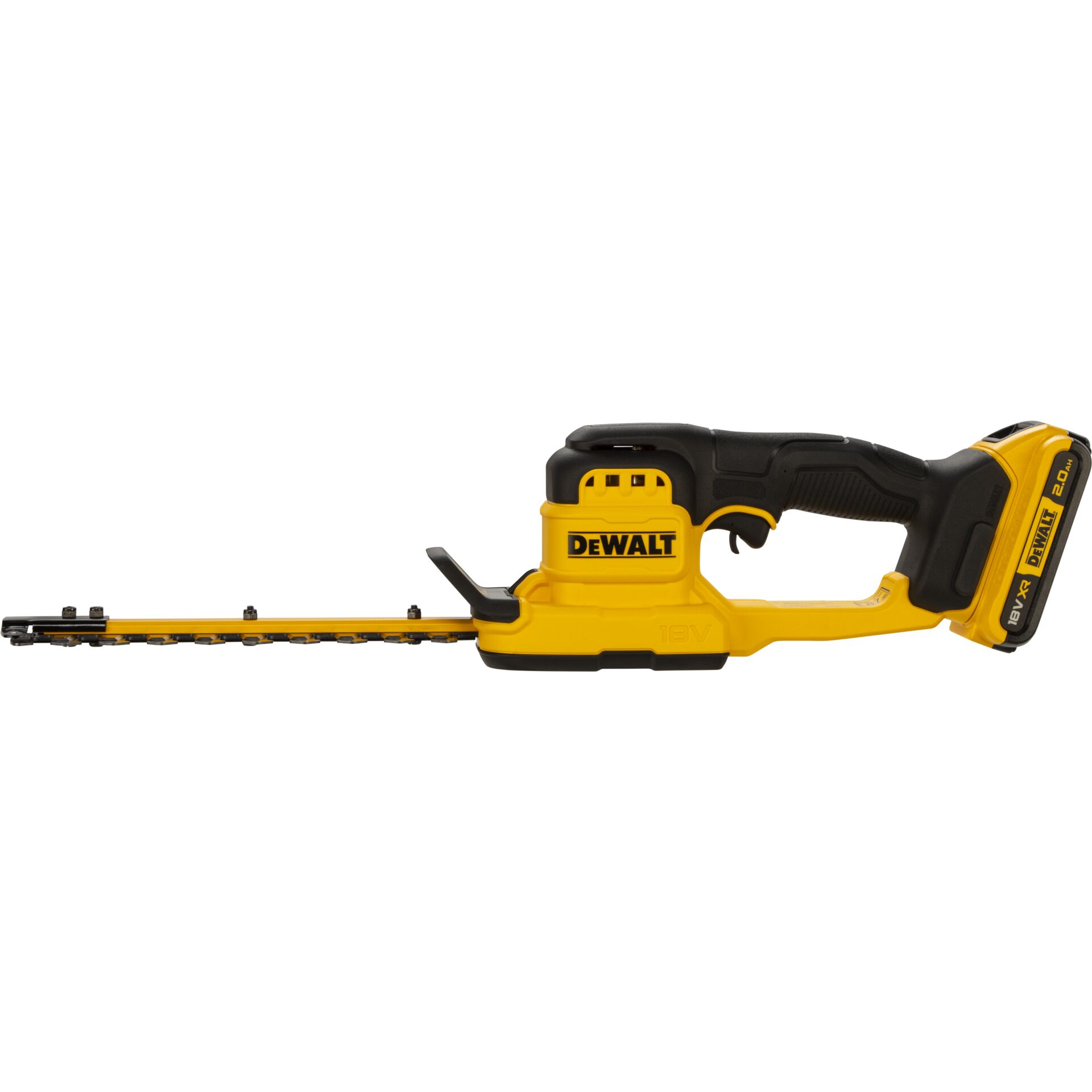 Heckenschere, Akku-Heckenschere, 18V, DeWalt, Gelb-Schwarz