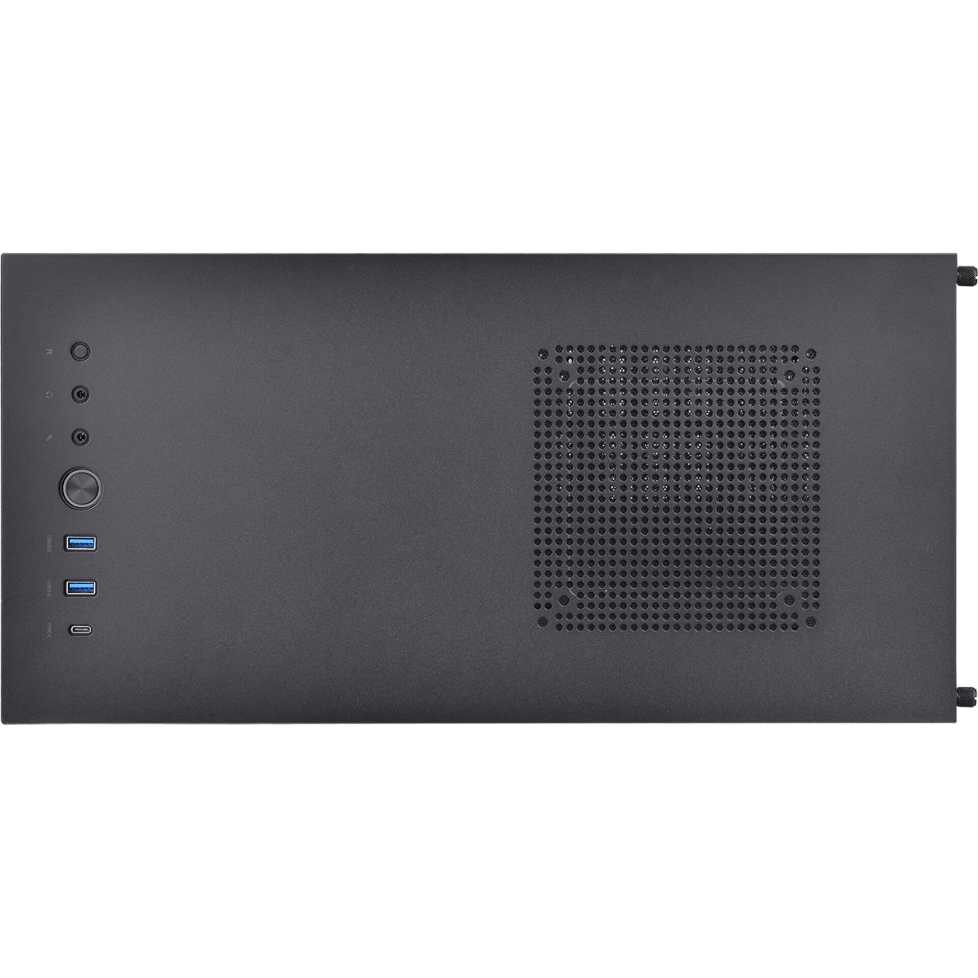 deskop, Mini-PC, Rückseite IP, Belüftung, USB-C, USB-A