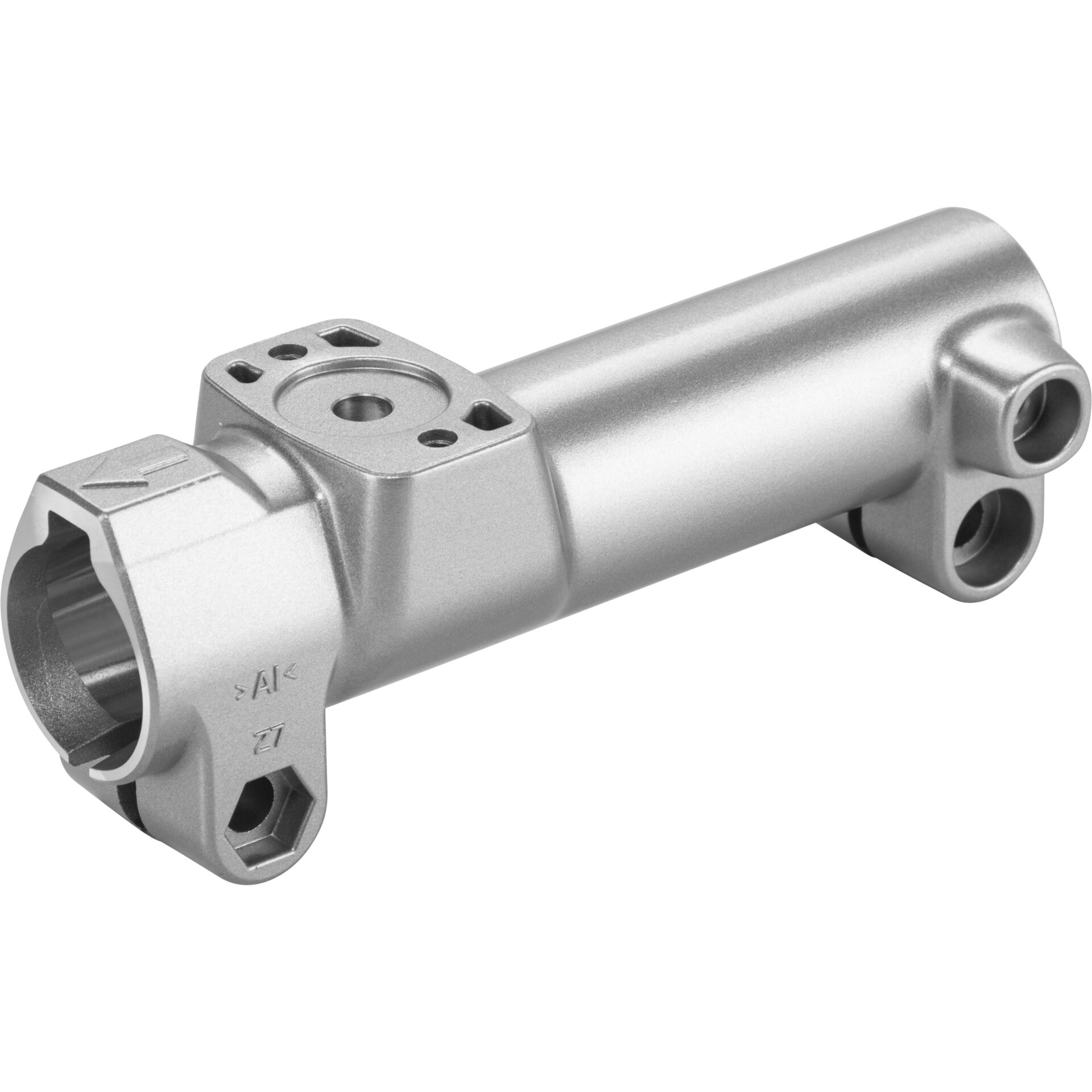 hydraulisch, Zylinder, silber, Metall, Kupplung