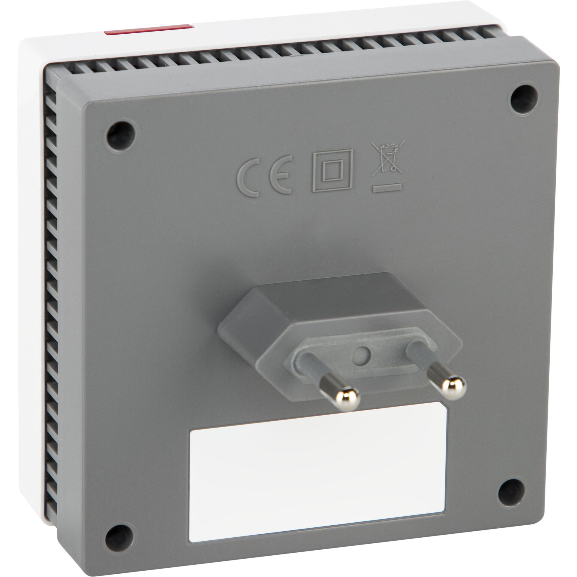 EU-Stecker, Wandadapter, graues Plastik, Zwei-Pin-Stecker, elektronisches Gerät