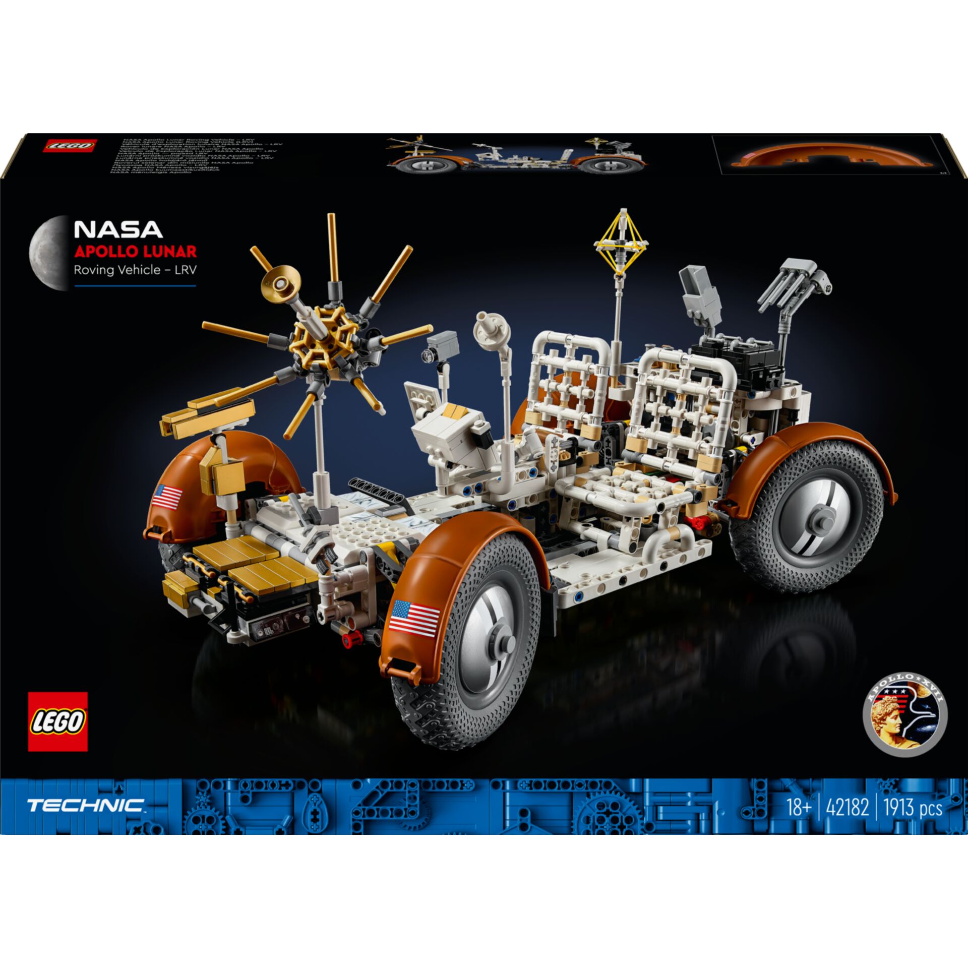 LEGO Technic 42182  NASA Apollo Lunar Roving Vehicle