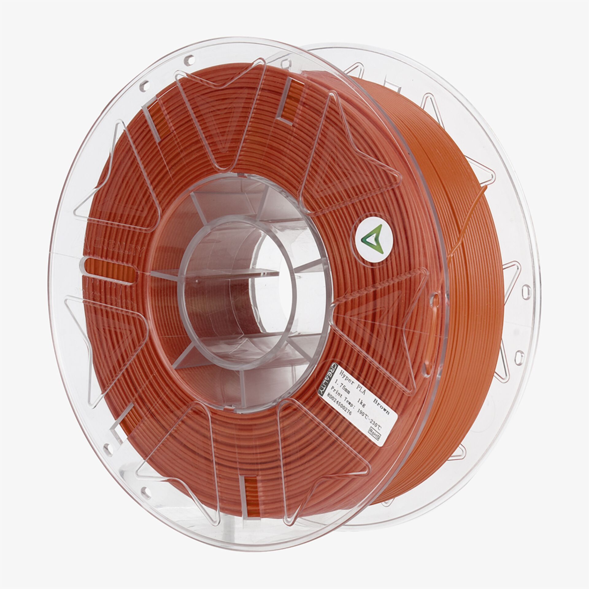 3D-Printer Filament, PLA Filament, Orangene Filament, Spule, Filament-Spule