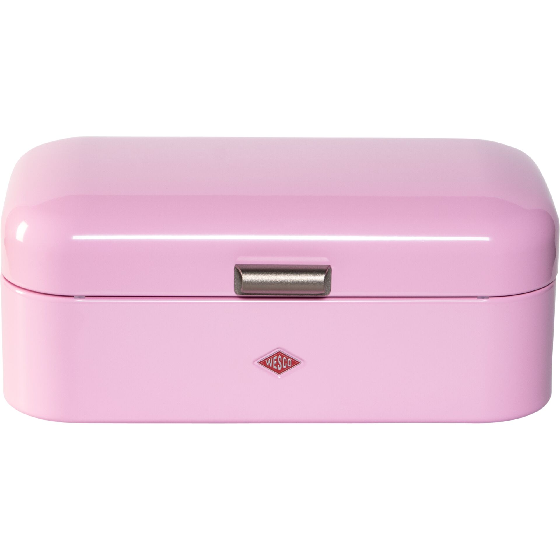 Lunchbox, Pink, Metall, Vorratsdose mit Verriegelung, Wesco-Logo