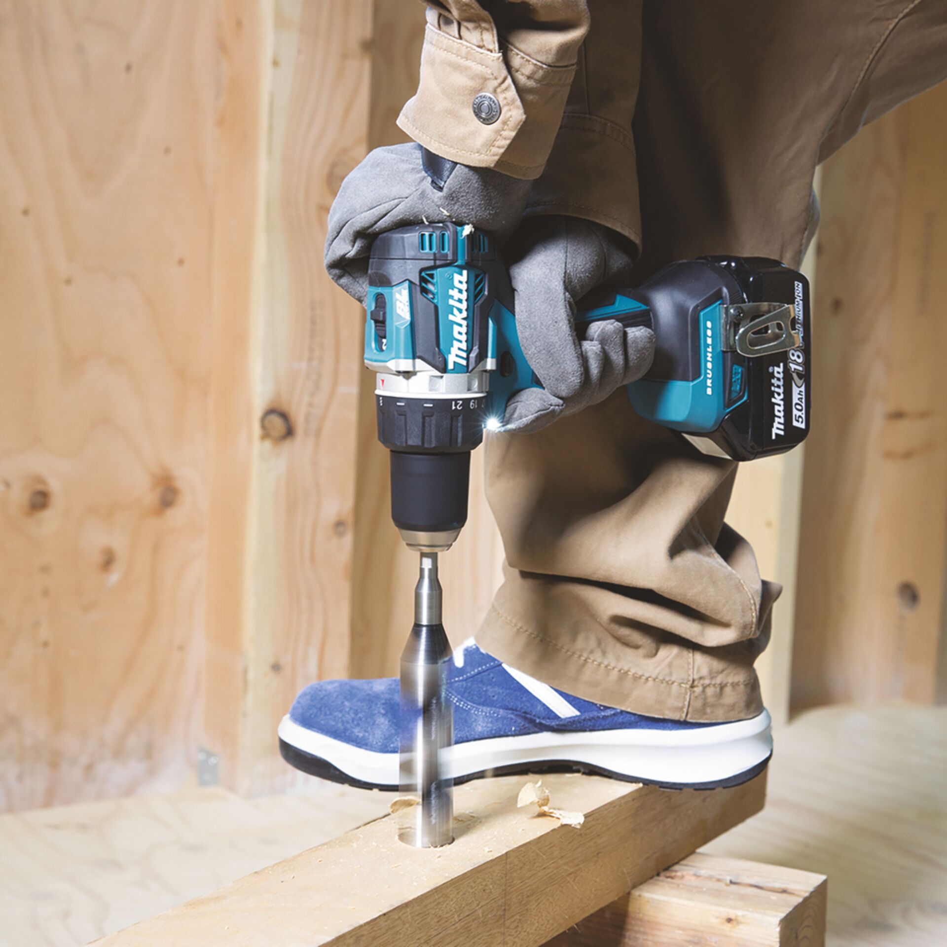 Holz, Gerät, Elektrische Bohrmaschine, Werkzeug
