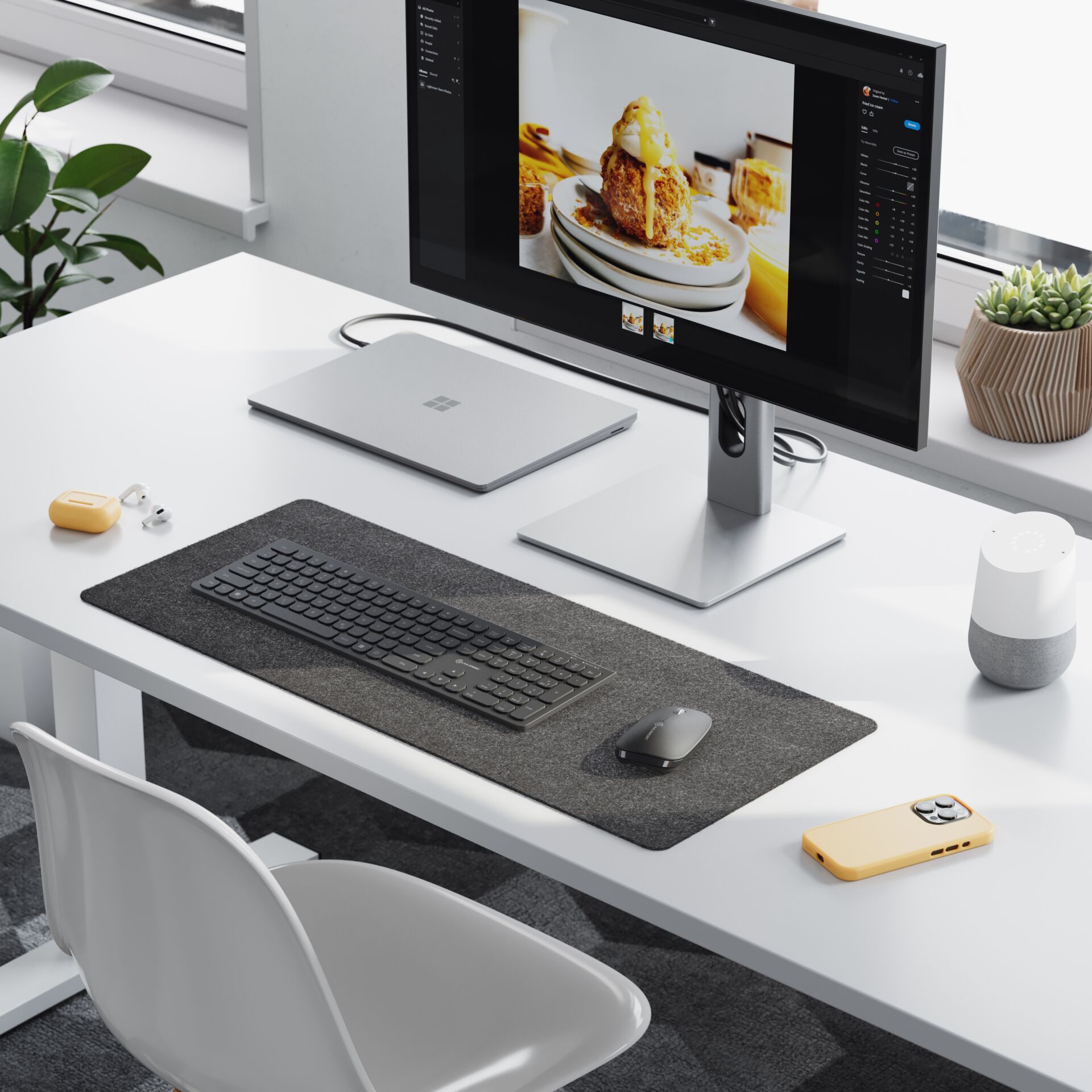 Moebel, Tabelle, Schreibtisch, Tischplatte, Computer-Tastatur