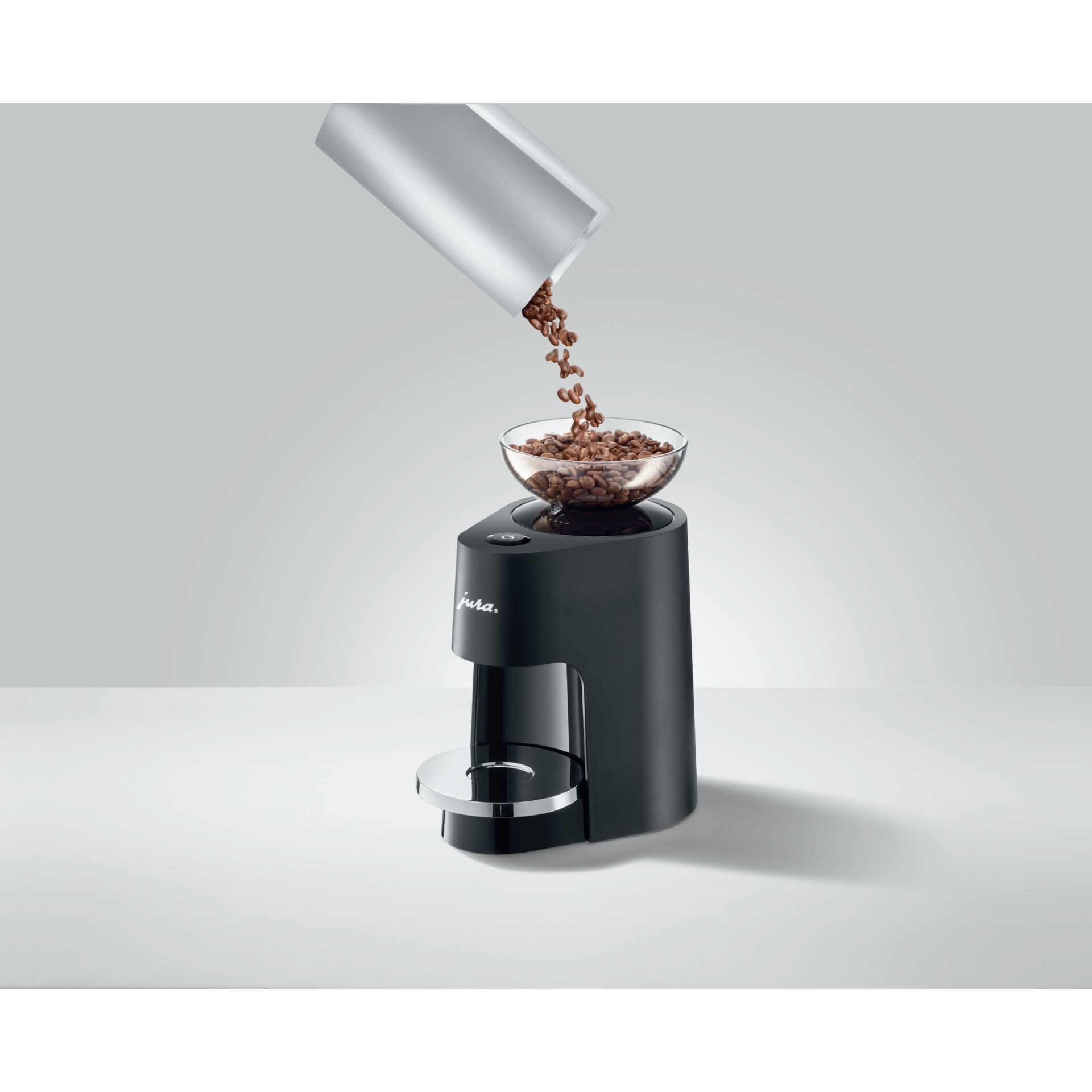 Kaffeemühle, Kaffee, Kaffeebohnen mahlen, Elektrische Mühle, Kaffeebohnen