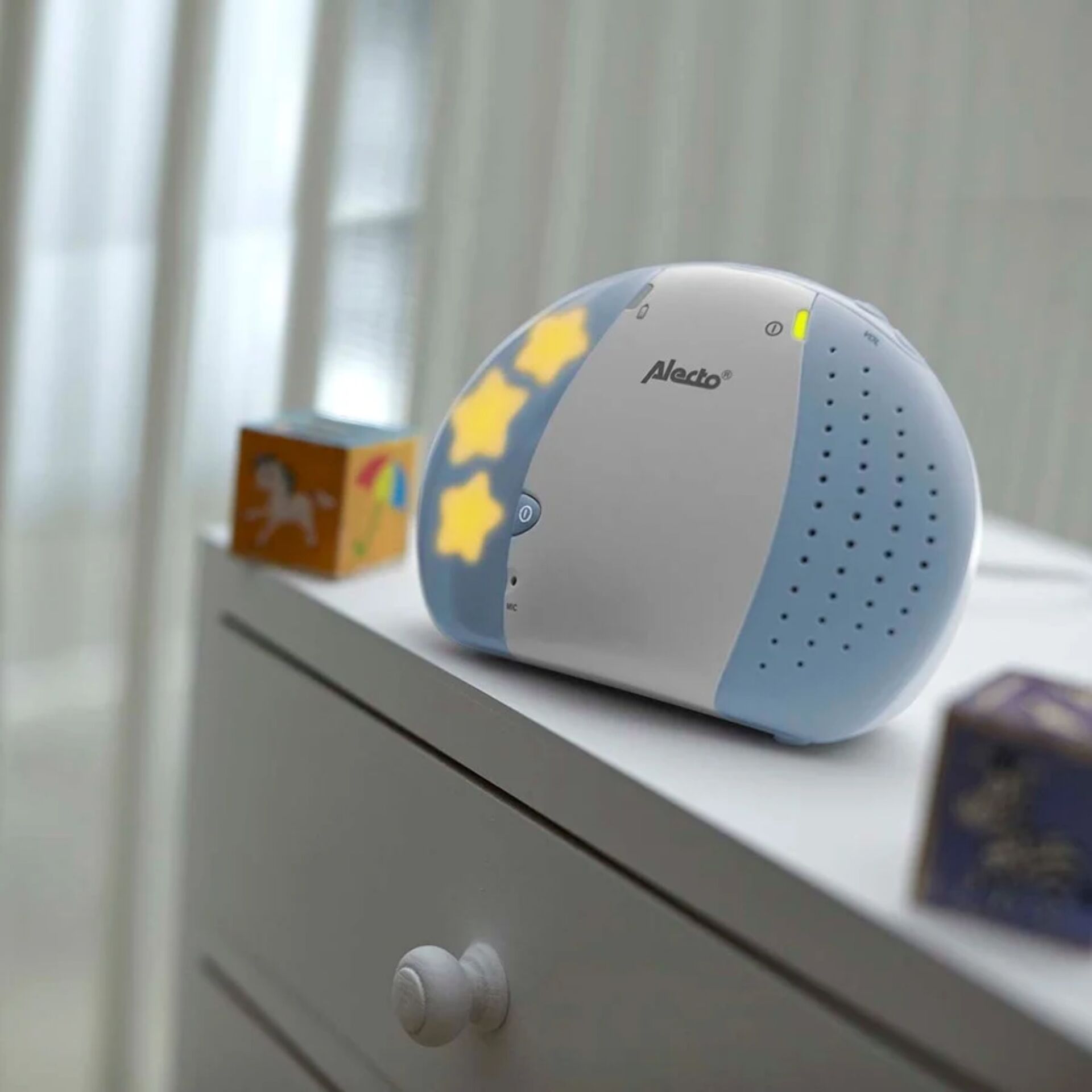 Lautsprecher, Kinder, Nachtlicht, Sternenmuster, USB