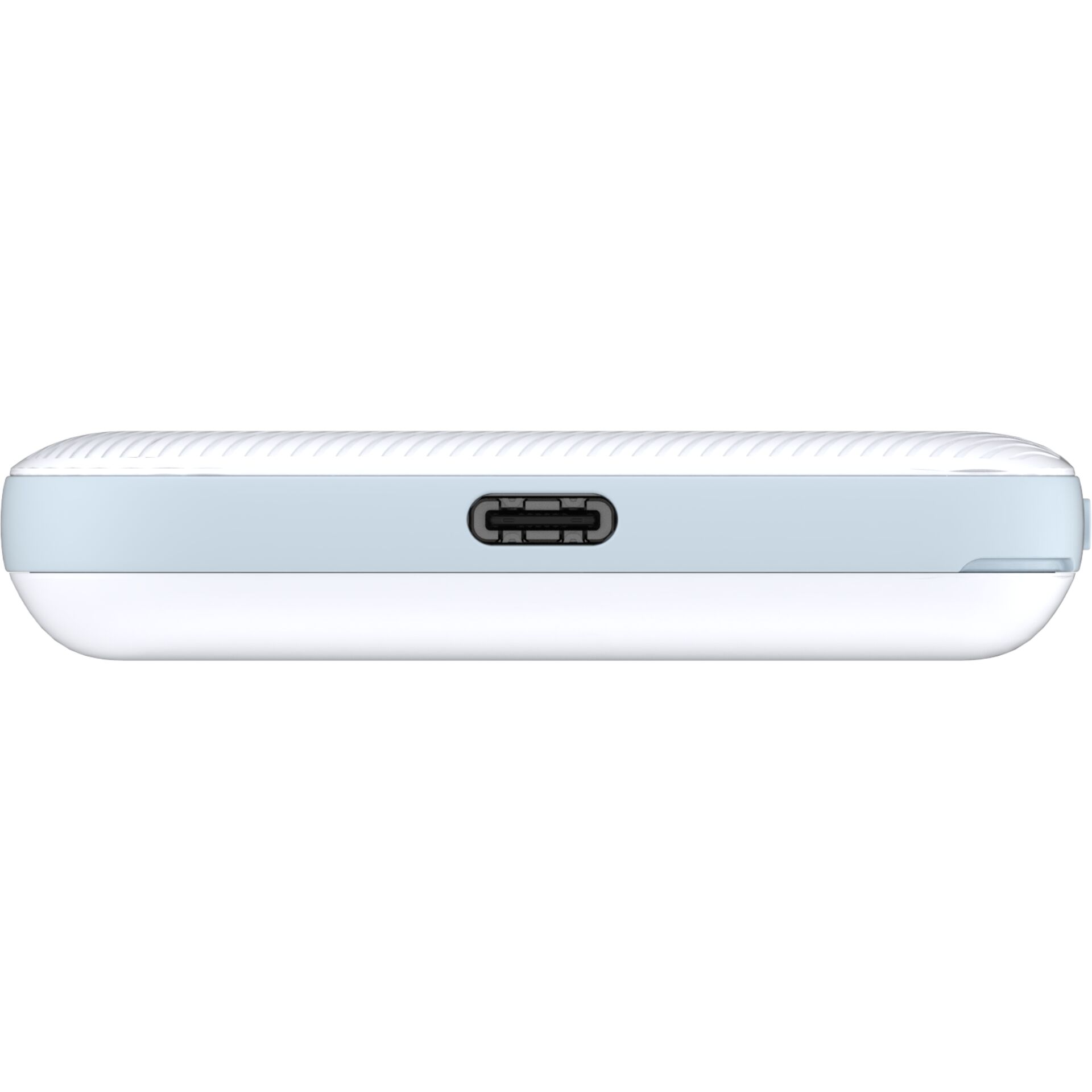 Port USB-C, USB-C Anschluss, Kabelhalter, Gehäuse-Detail, Schwarz-weiß