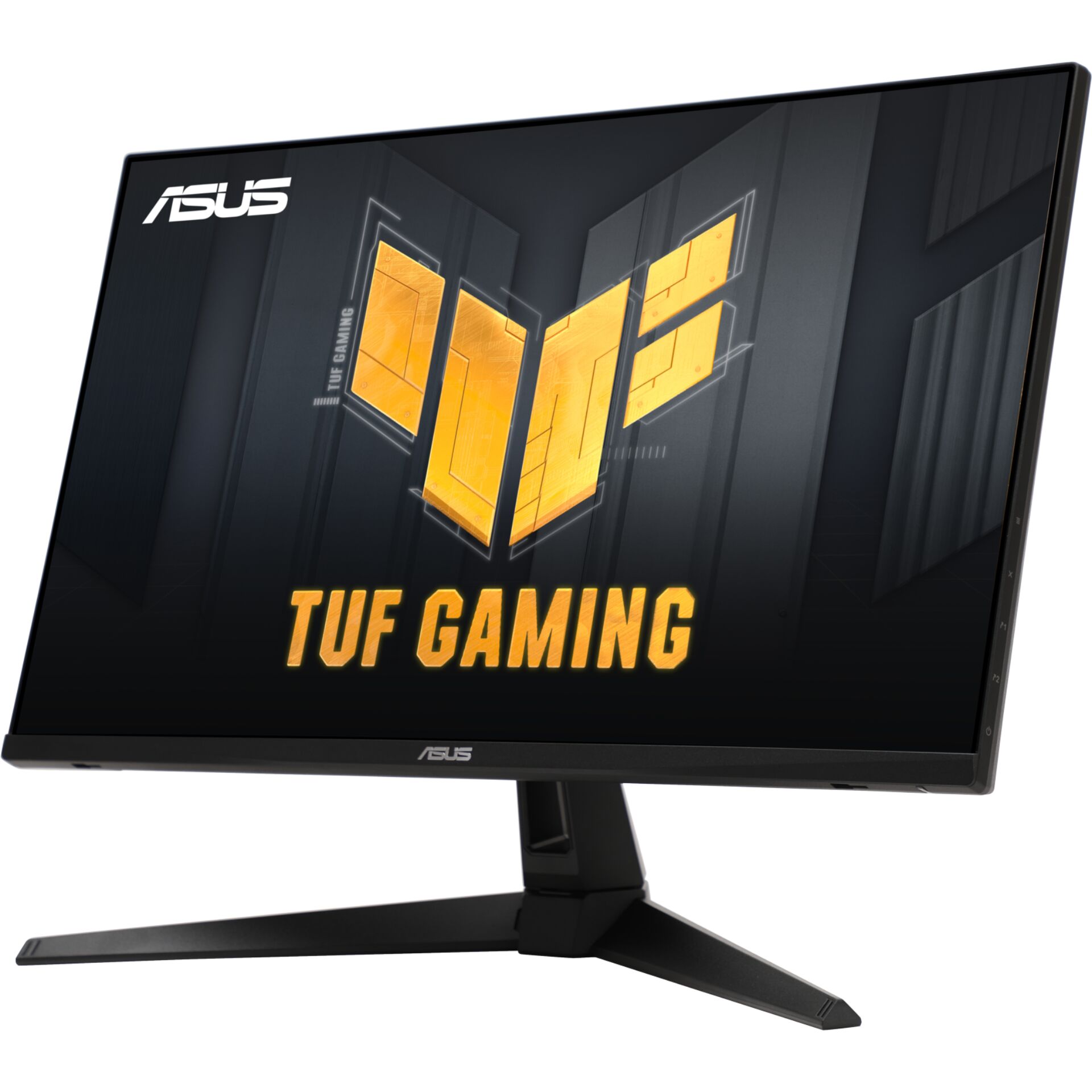 Gaming-Monitor, Flachbildschirm, schwarzes Gehäuse, TUF Gaming, Standfuß