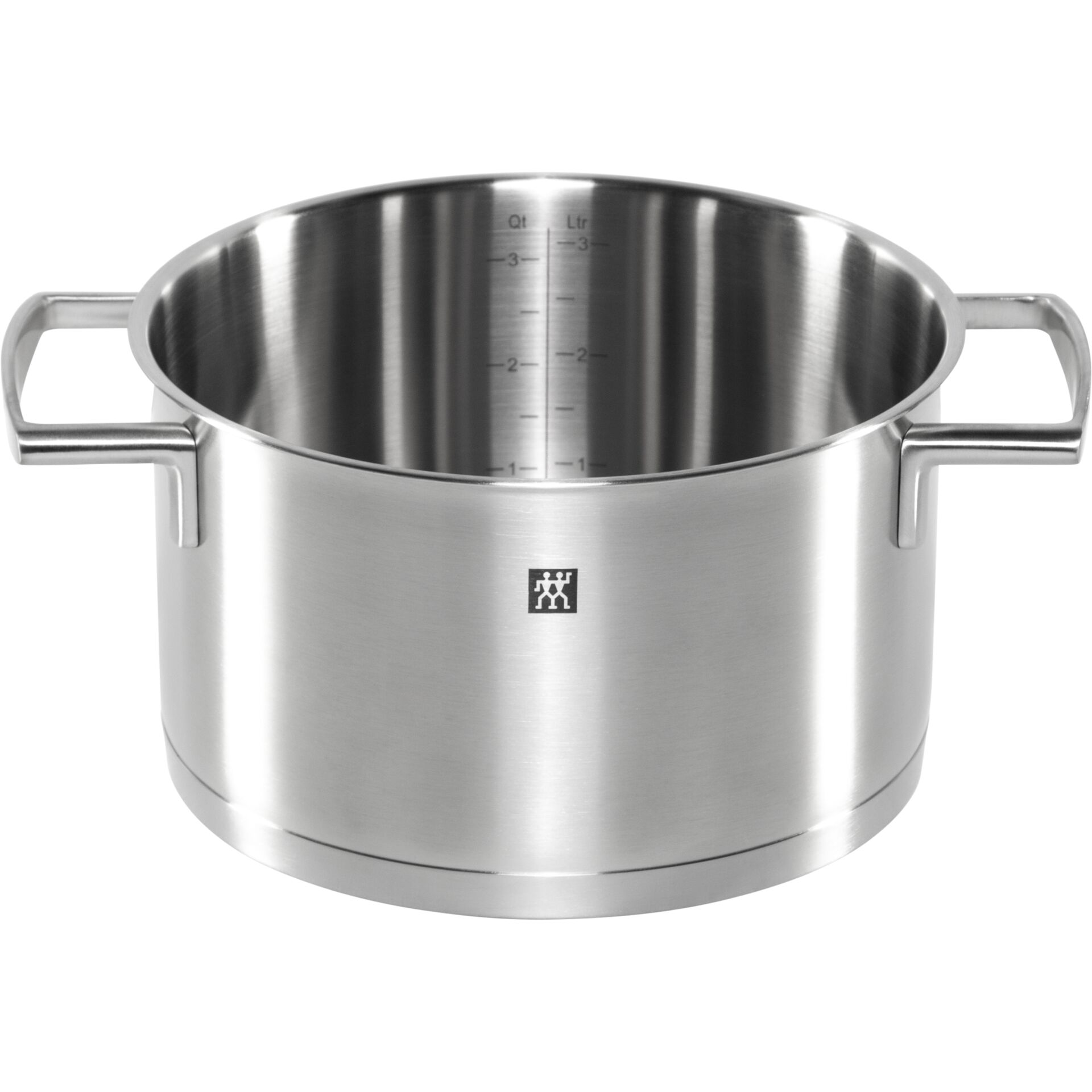 Topf, Edelstahl, 2 L, Messskala, Induktionsgeeignet