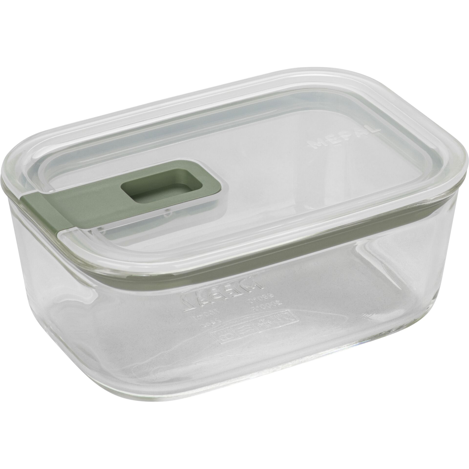 Gläserdose, Aufbewahrungsbox, Glaskasten, Deckel mit Griff, Glasbehälter