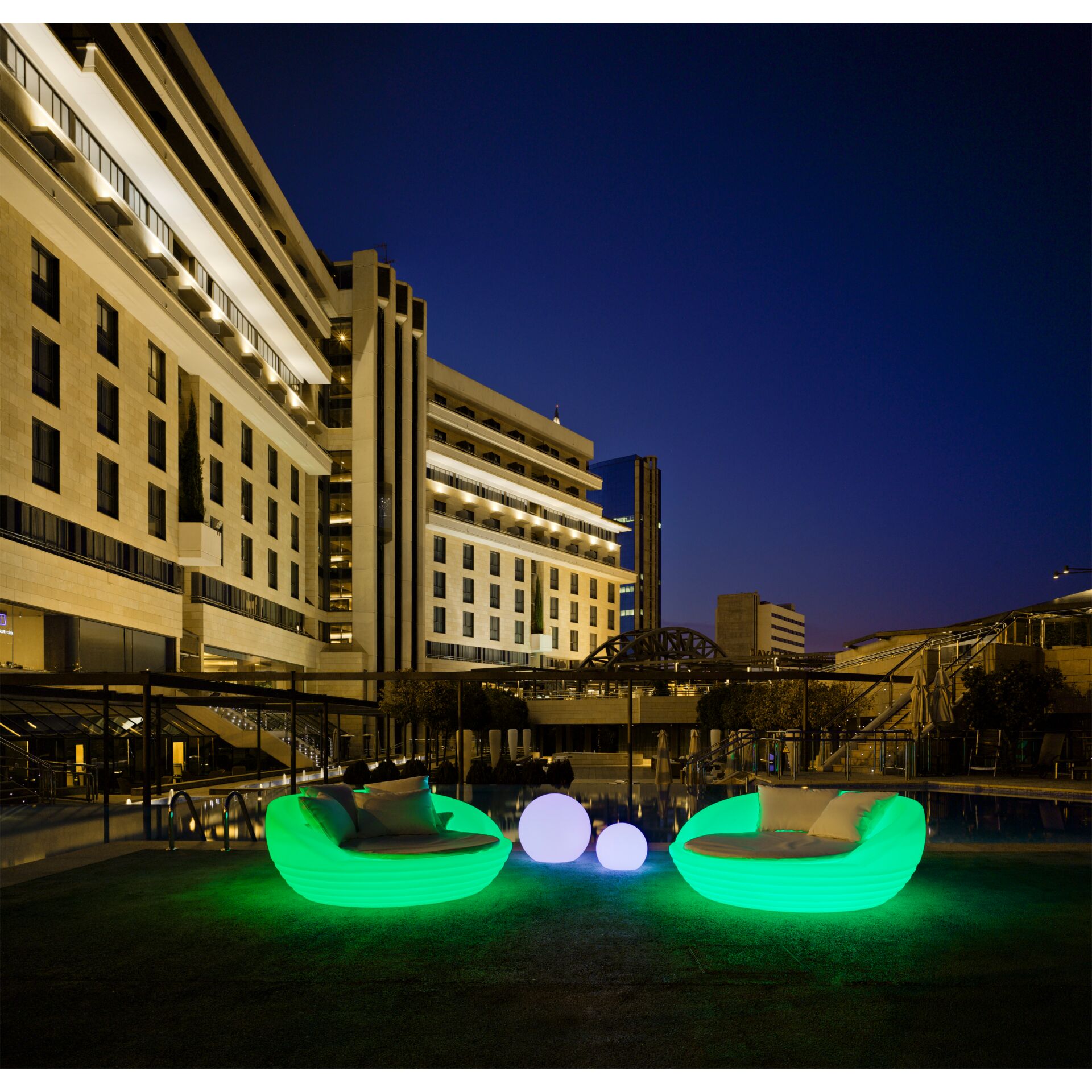 Hotel, Stadt, Metropole, Bürogebäude, Beleuchtung