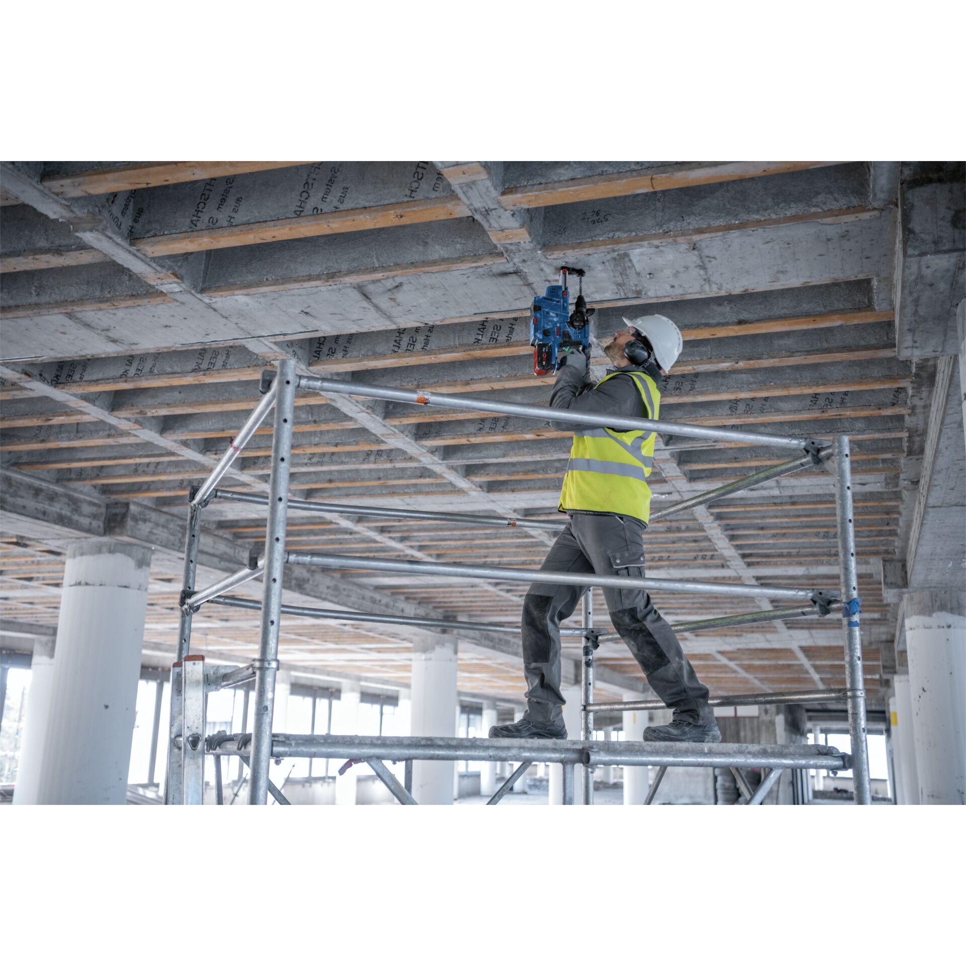 Person, Arbeiter, Helm