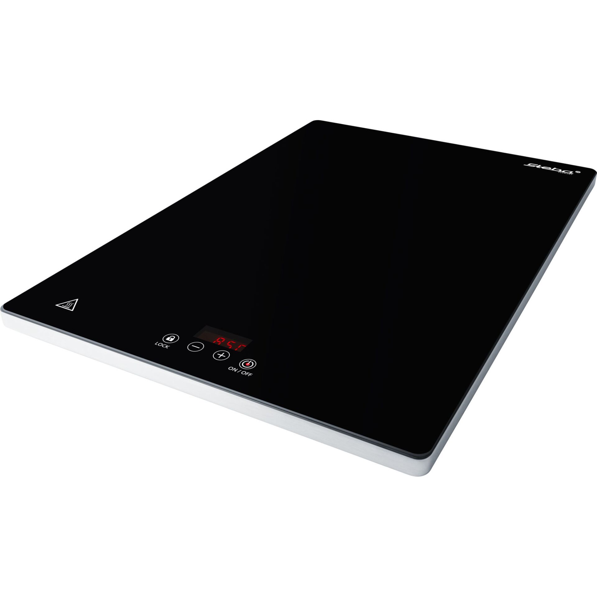 Induktionskochfeld, Glaskeramik, digitale Anzeige, elektrisches Kochfeld, schlankes Design