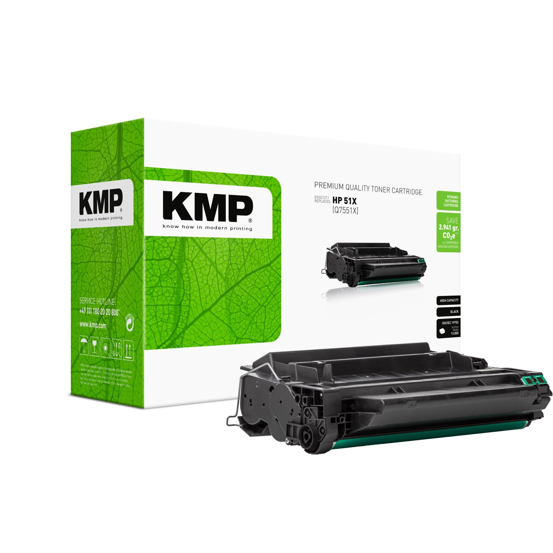 Adapter, Elektronik, Computer-Ausrüstung, Computerausrüstung, Tonerpatrone, HP 51X, Schwarz, Laserdrucker, Kassettenverpackung