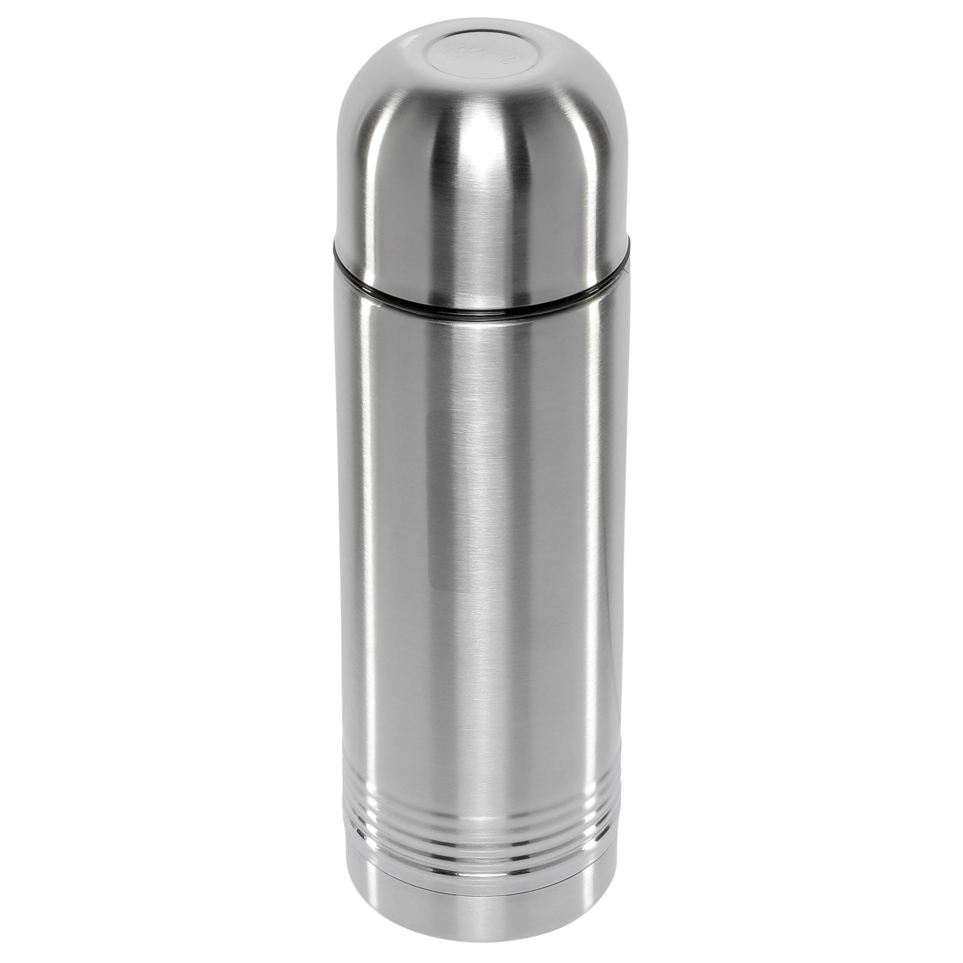 Thermosflasche, Stahl, Vakuum, Doppelwandig, Kugelkappe