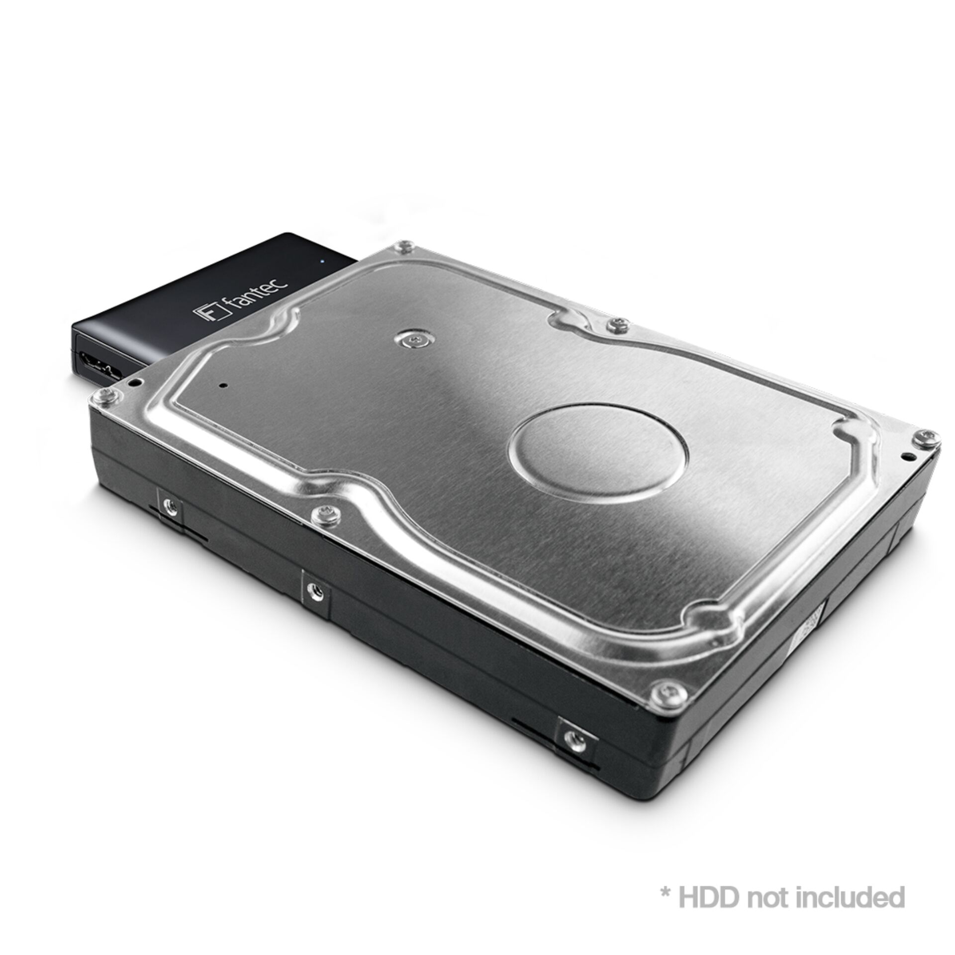 2.5" Festplatte, Externe Festplatte, SATA, Metallgehäuse, HDD nicht enthalten