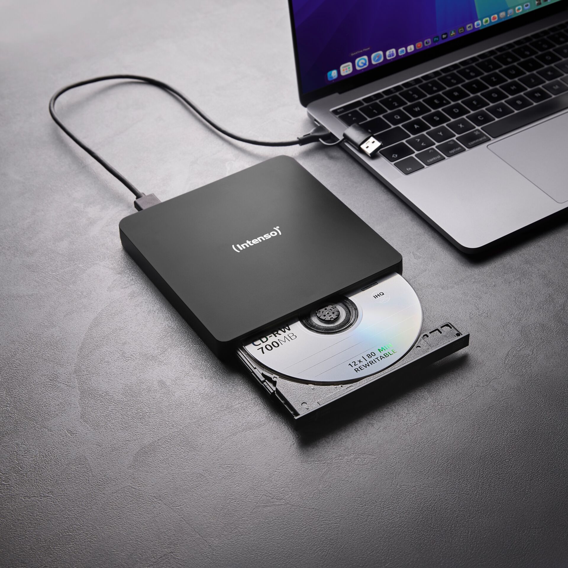 externes opticallaufwerk, CD/DVD-Laufwerk, USB-C Anschluss, externes Laufwerk, Laptop Zubehör