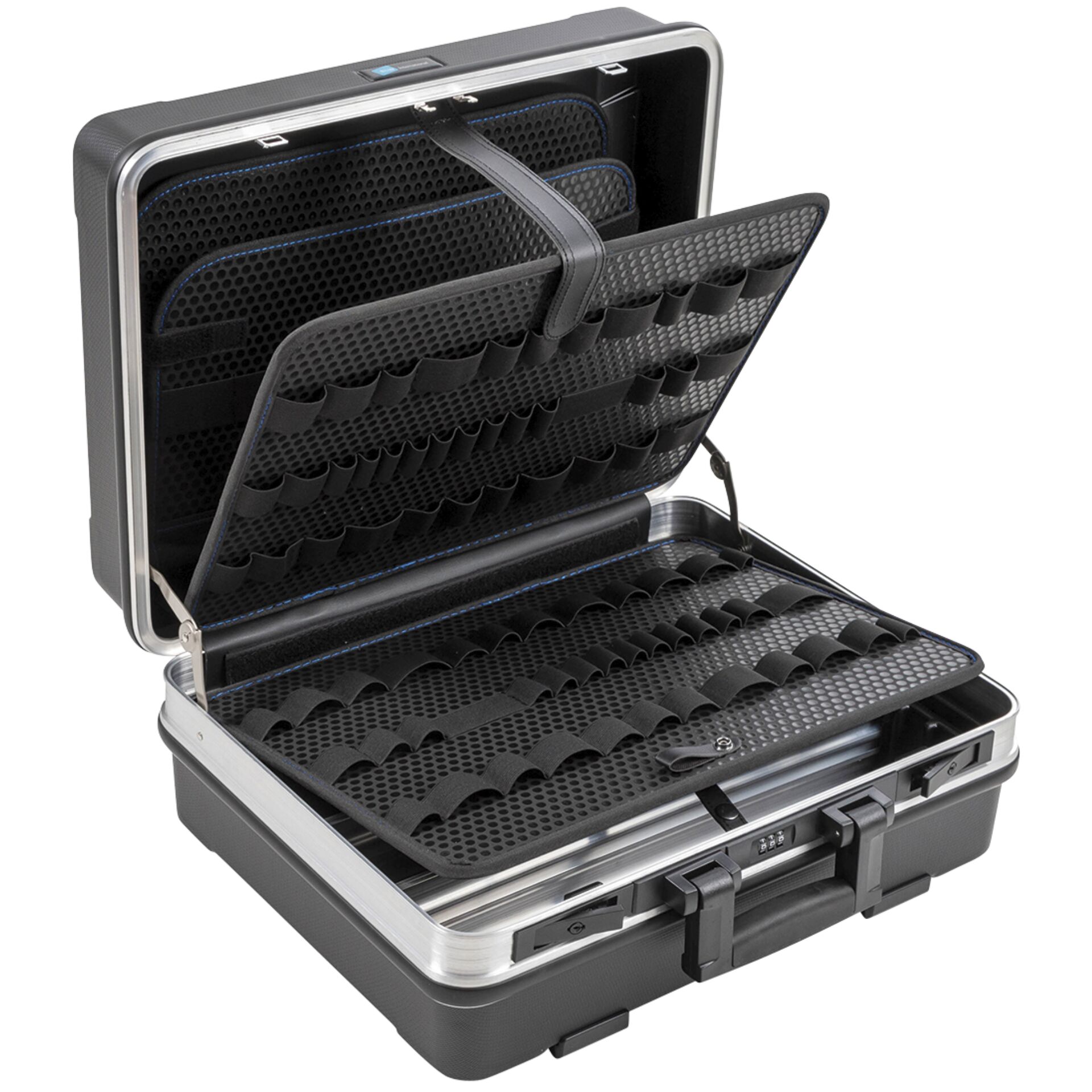 B&W Tool Case ABS.343.L flex loops Tasche, Feuerwaffe, Waffe, Pistole, Handfeuerwaffe