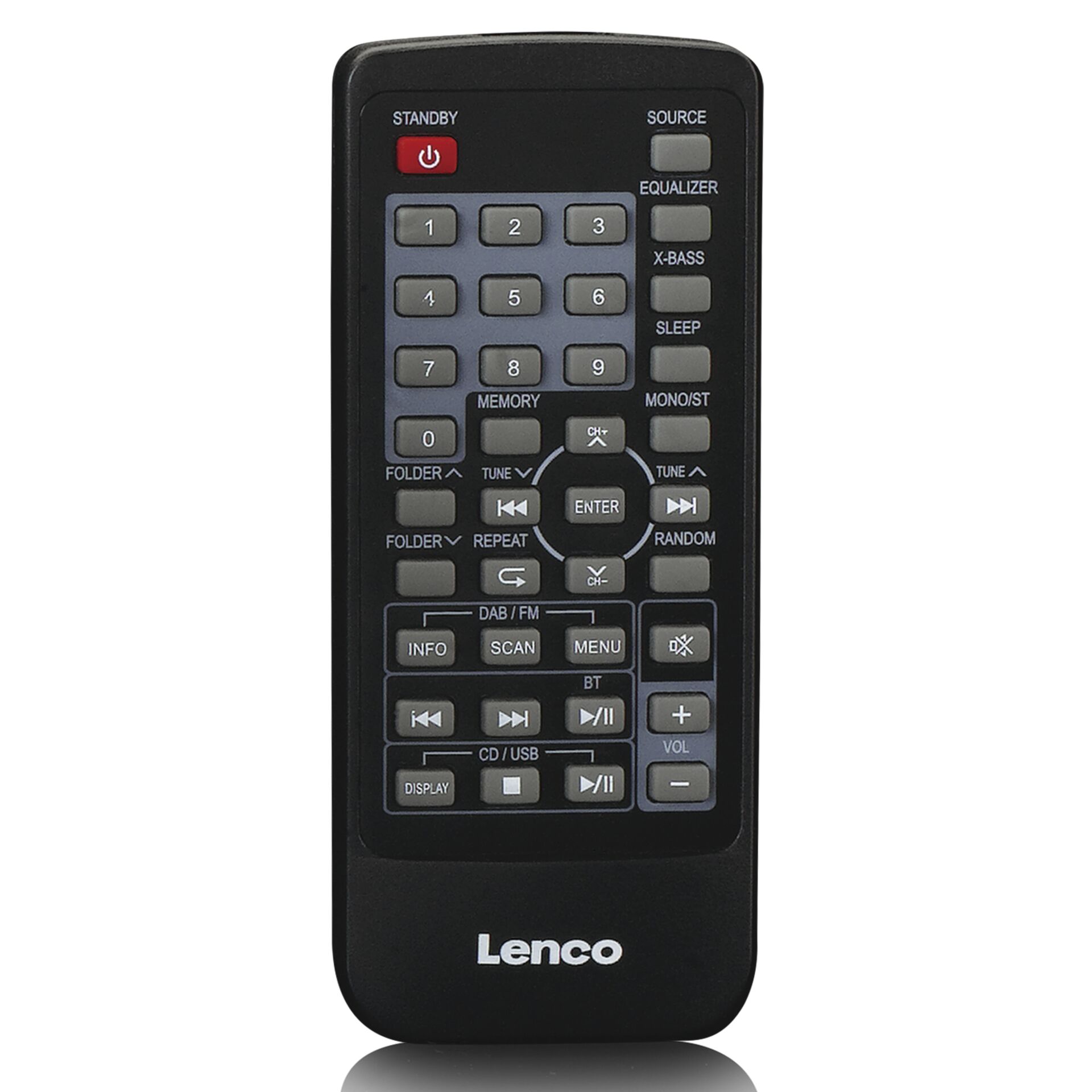 Fernbedienung, Infrarot, Remote Control, Lenco, Kabellos