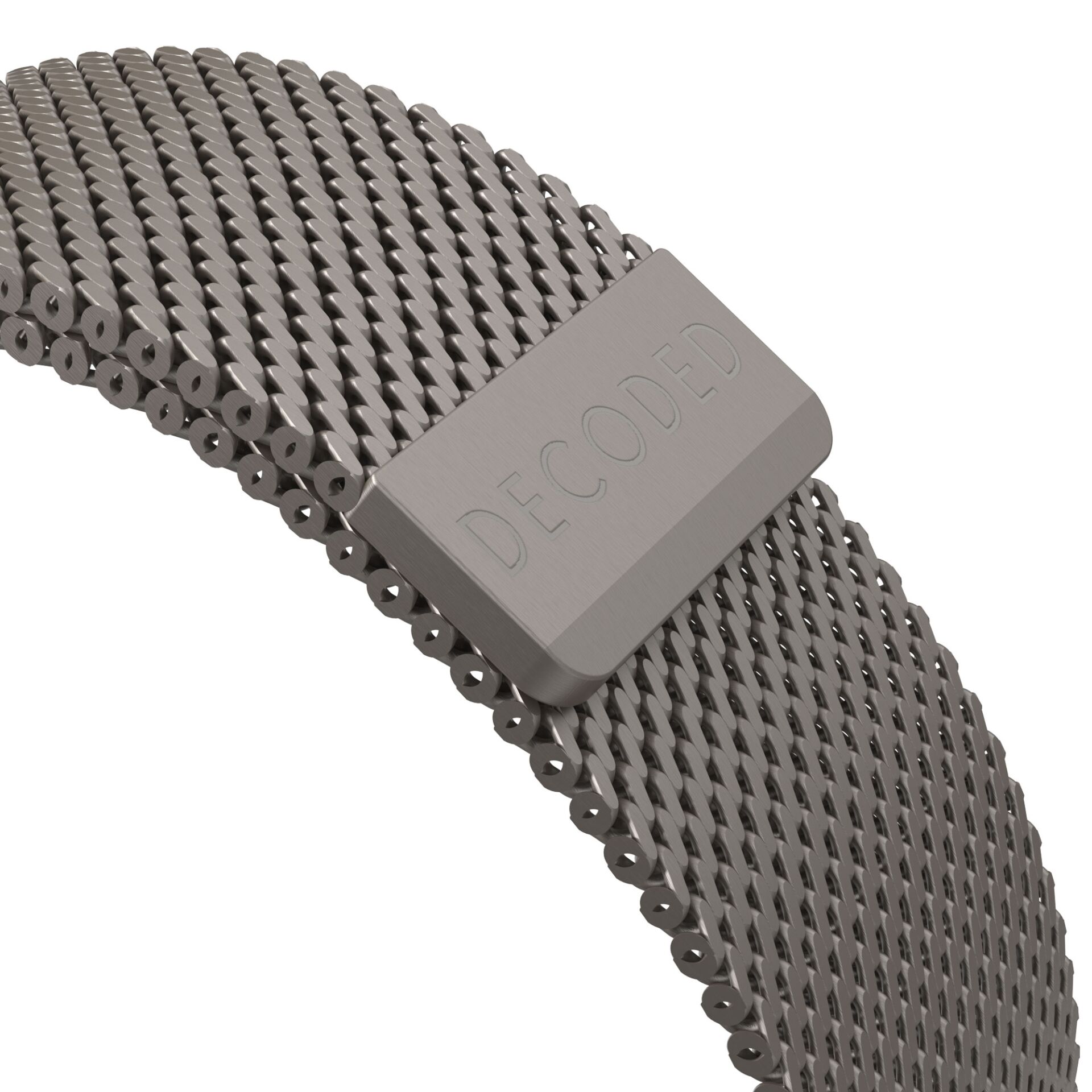 mesh, Armband, Metall, Silber, Band