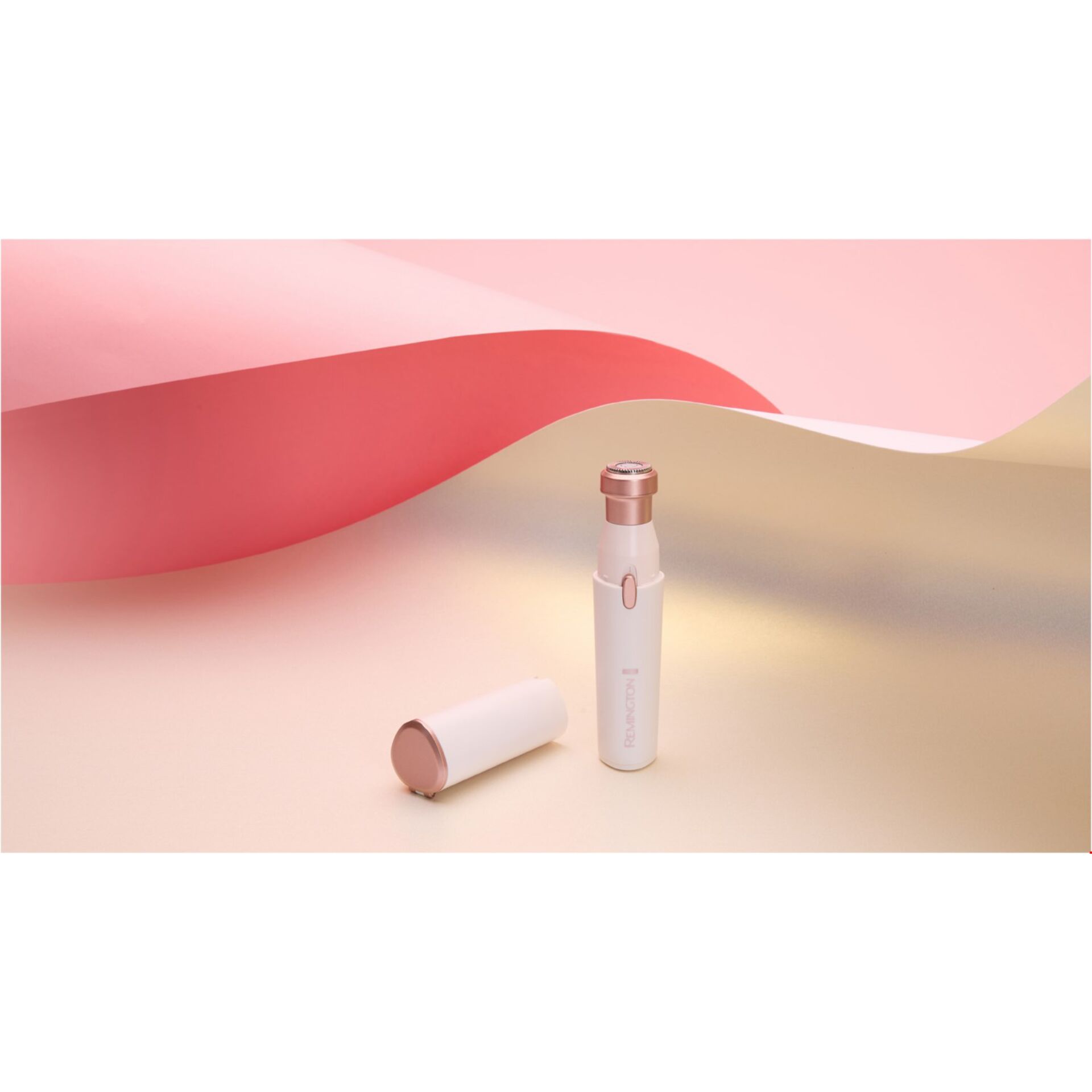 Elektrischer Lippenstift, Lippenstift, Kunststoffgehäuse, Rosa Gold, Kapsel/Deckel rosé
