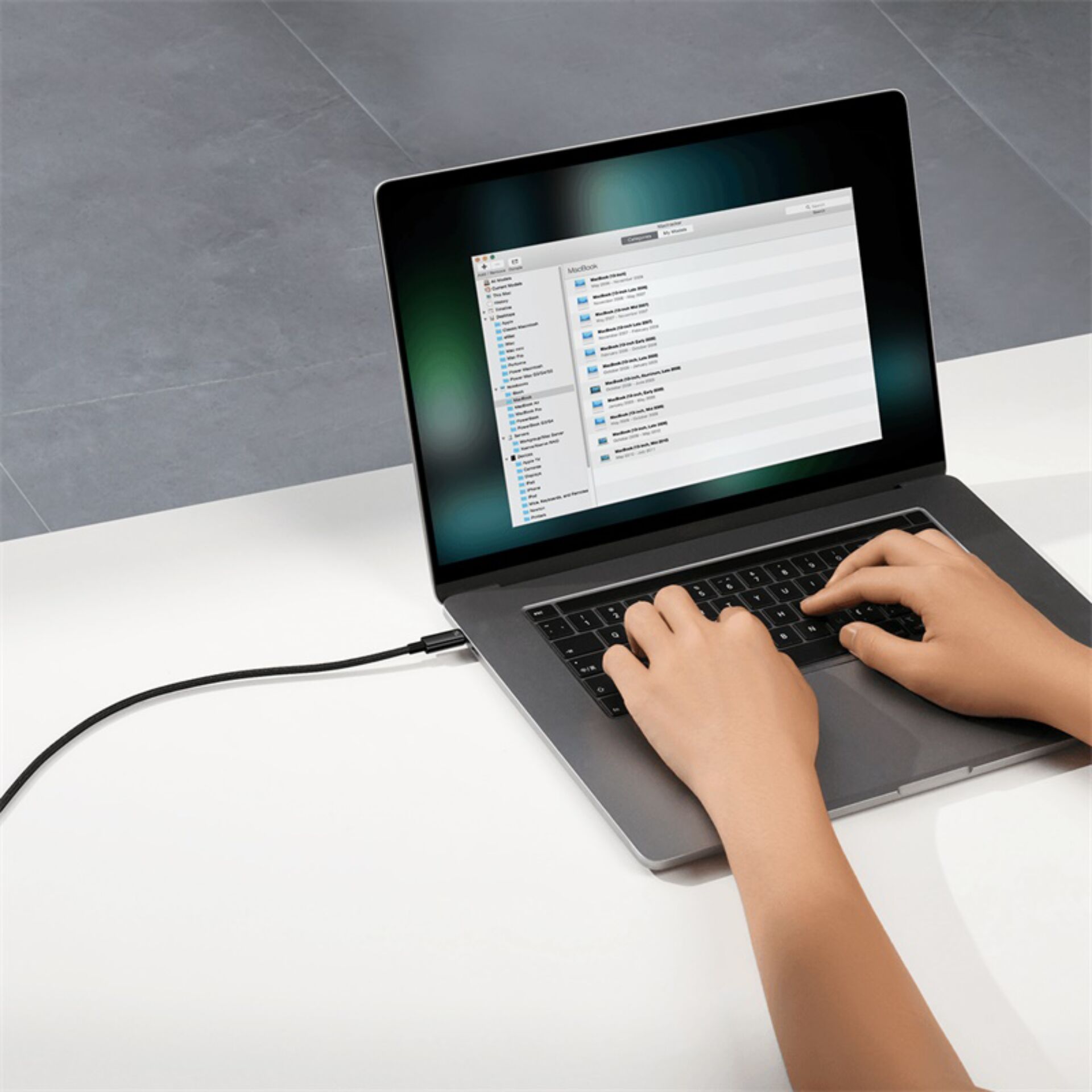 Computer, Laptop, PC, Computer-Tastatur, Überwachen