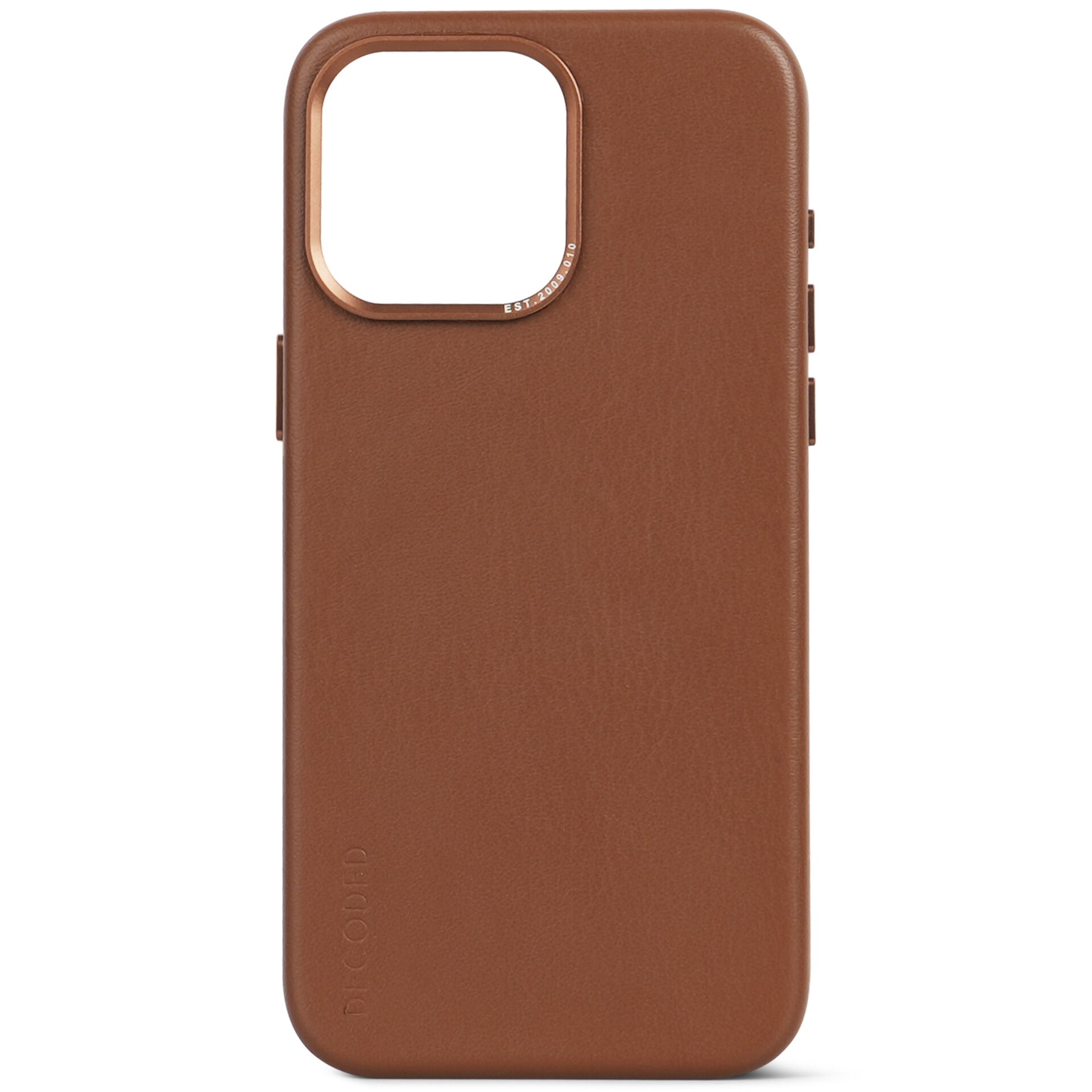 Decoded Leather Backcover  for iPhone 15 Pro Tan