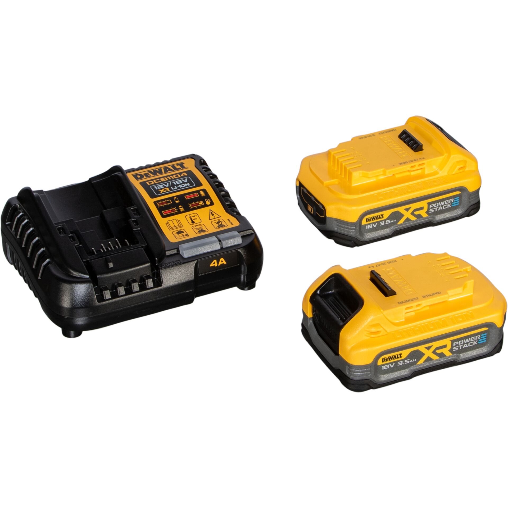 Akku-Schraubendreher, Schraubendreher, Brushless, 18V, XR Reihe, Akku-Ladegerät, Lithium-Ionen-Akku, 18-Volt-Akku, Powerstack-Akku, Gelb-schwarz