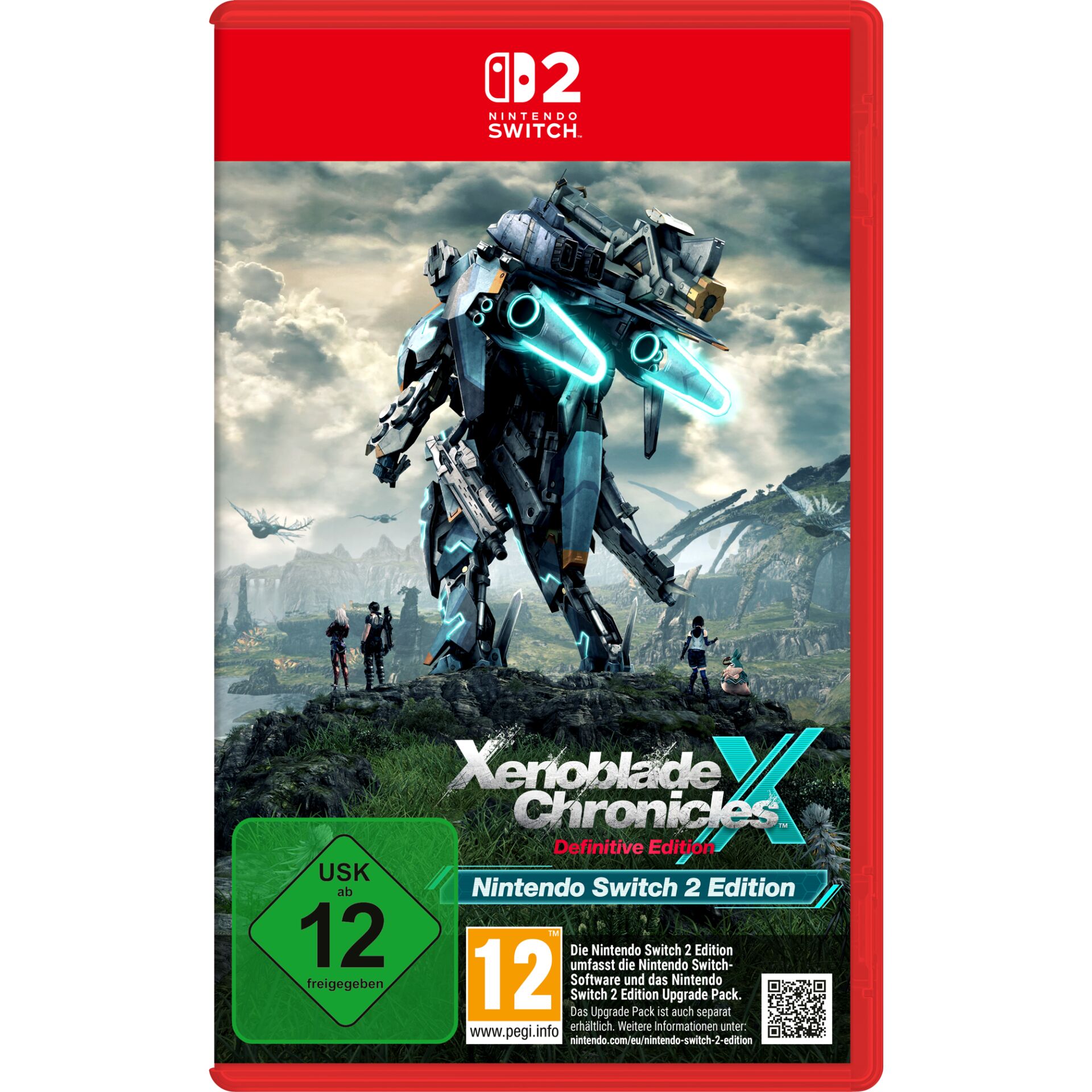 Nintendo Switch, Xenoblade Chronicles X, Definitive Edition, Mecha, Cover art