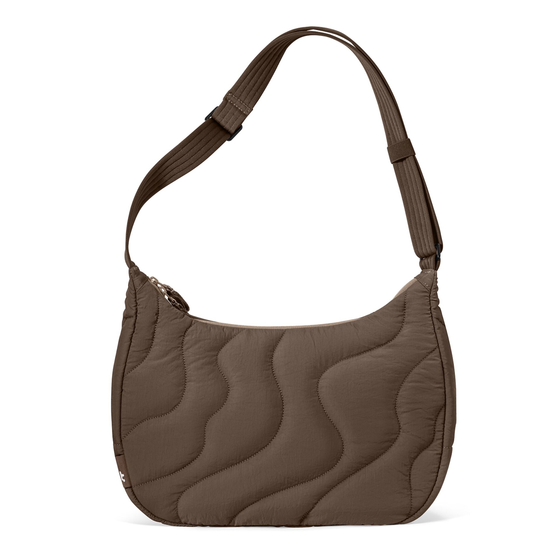 Handtasche, Quilted design, Crossbody bag, Brown, Quilt pattern