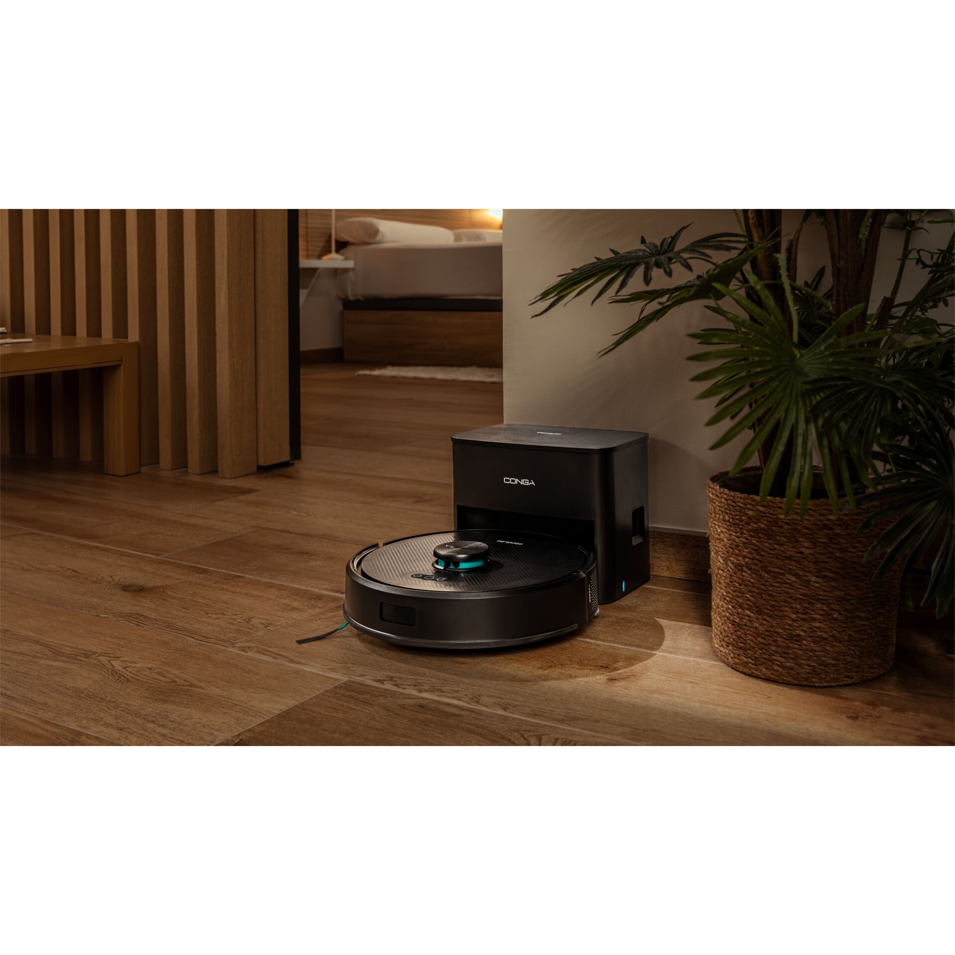 Saugroboter, Staubsaugerroboter, Akku, Schwarz, Bodenreinigung