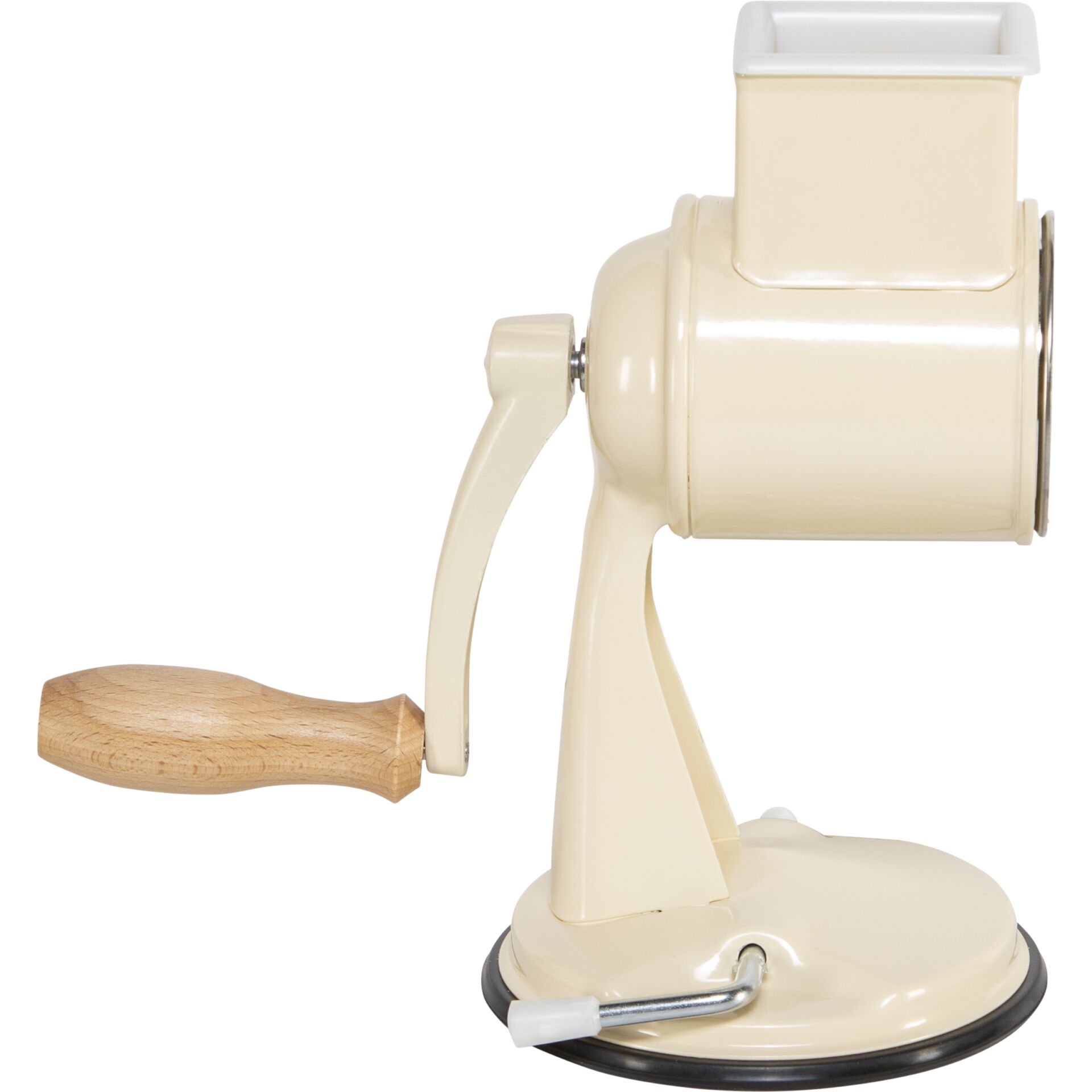 Küchengerät, Mörser?, Kaffeemühle?, Handbetrieb, Beige