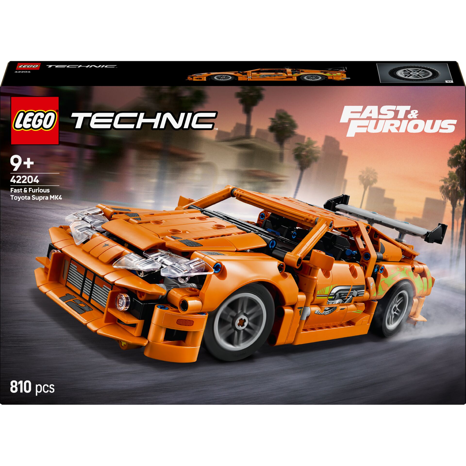 LEGO Technic 42204      Fast and  Furious Toyota Supra MK4