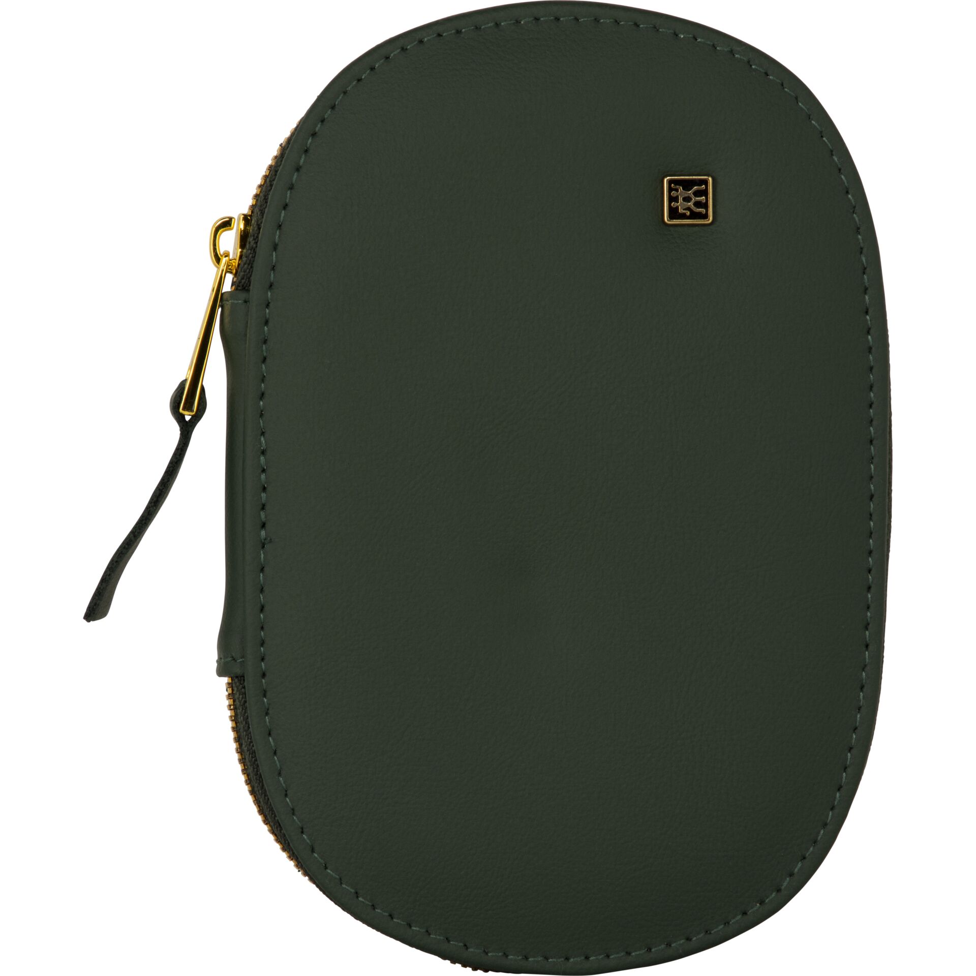 wallet, purse, grün, Leder, Reißverschluss