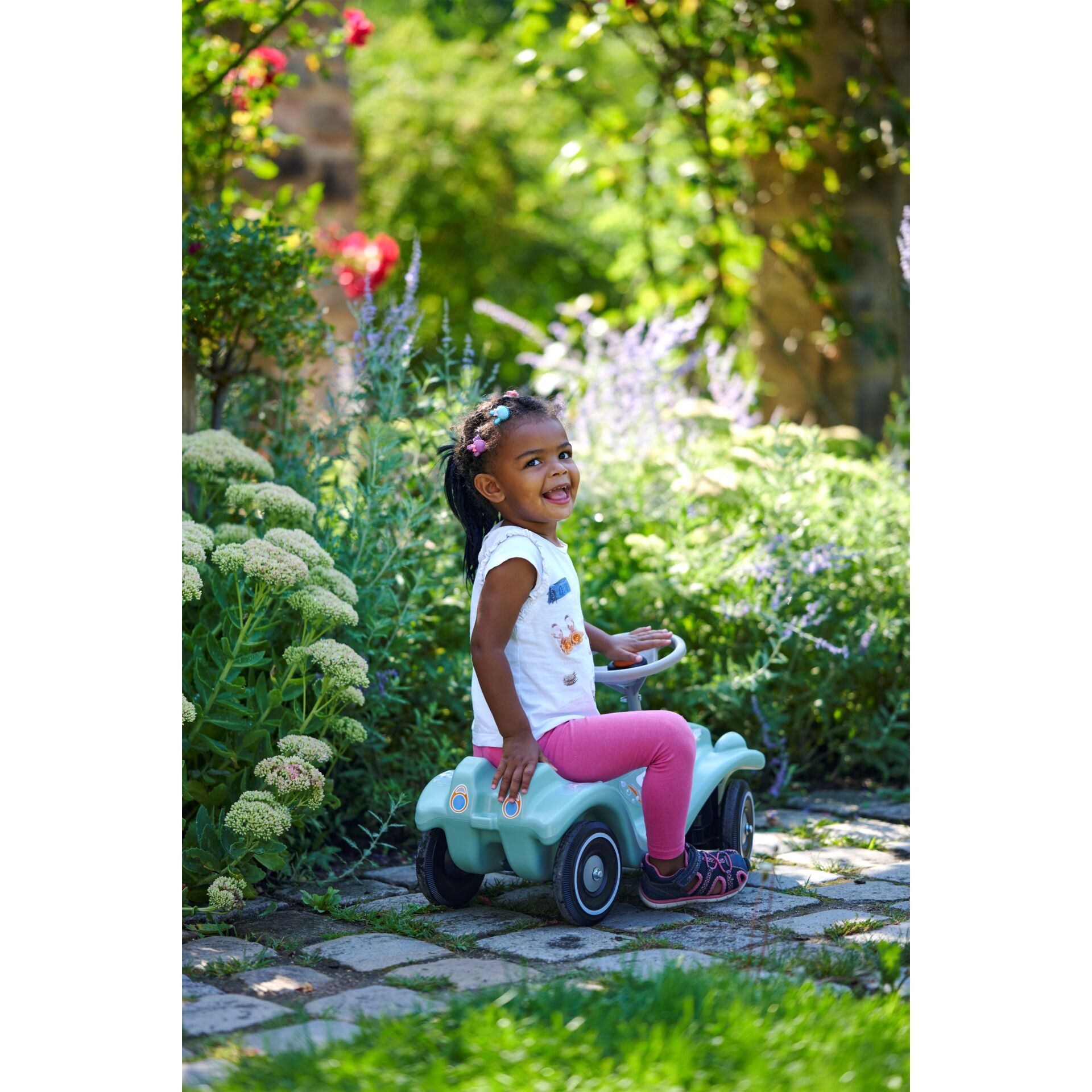 Person, Sitzen, Gras, Kind, Mädchen