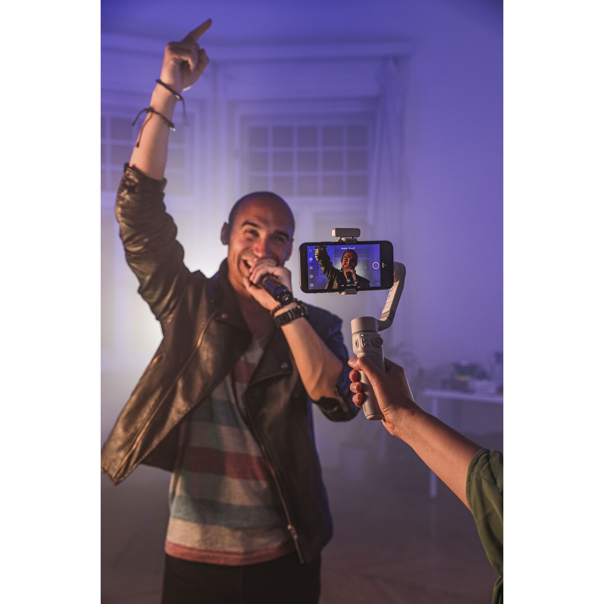 Mantel, Jacke, Person, mikrofon, Mann